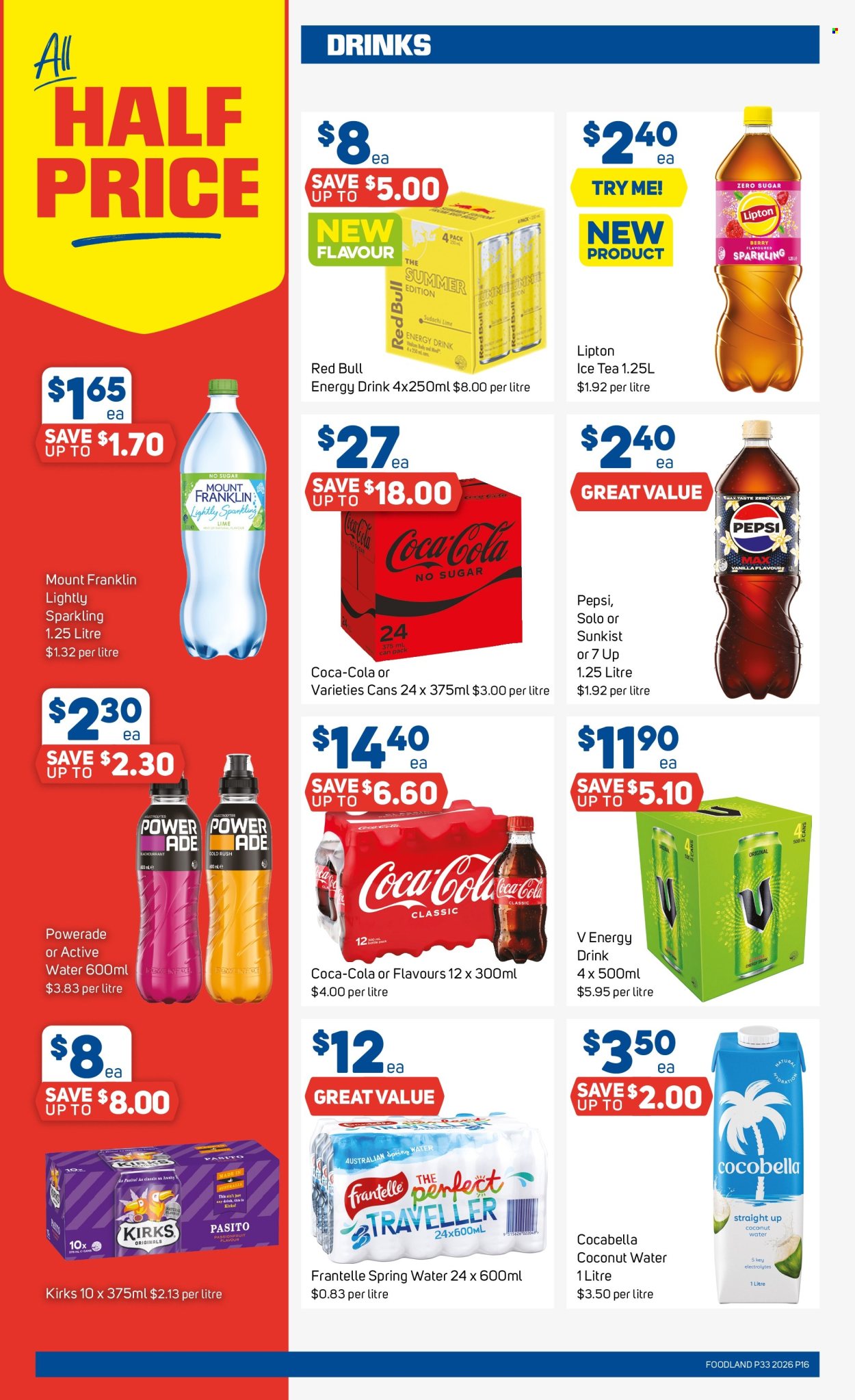 Foodland catalogue - 12 Aug 2026 - 18 Aug 2026. Page 16