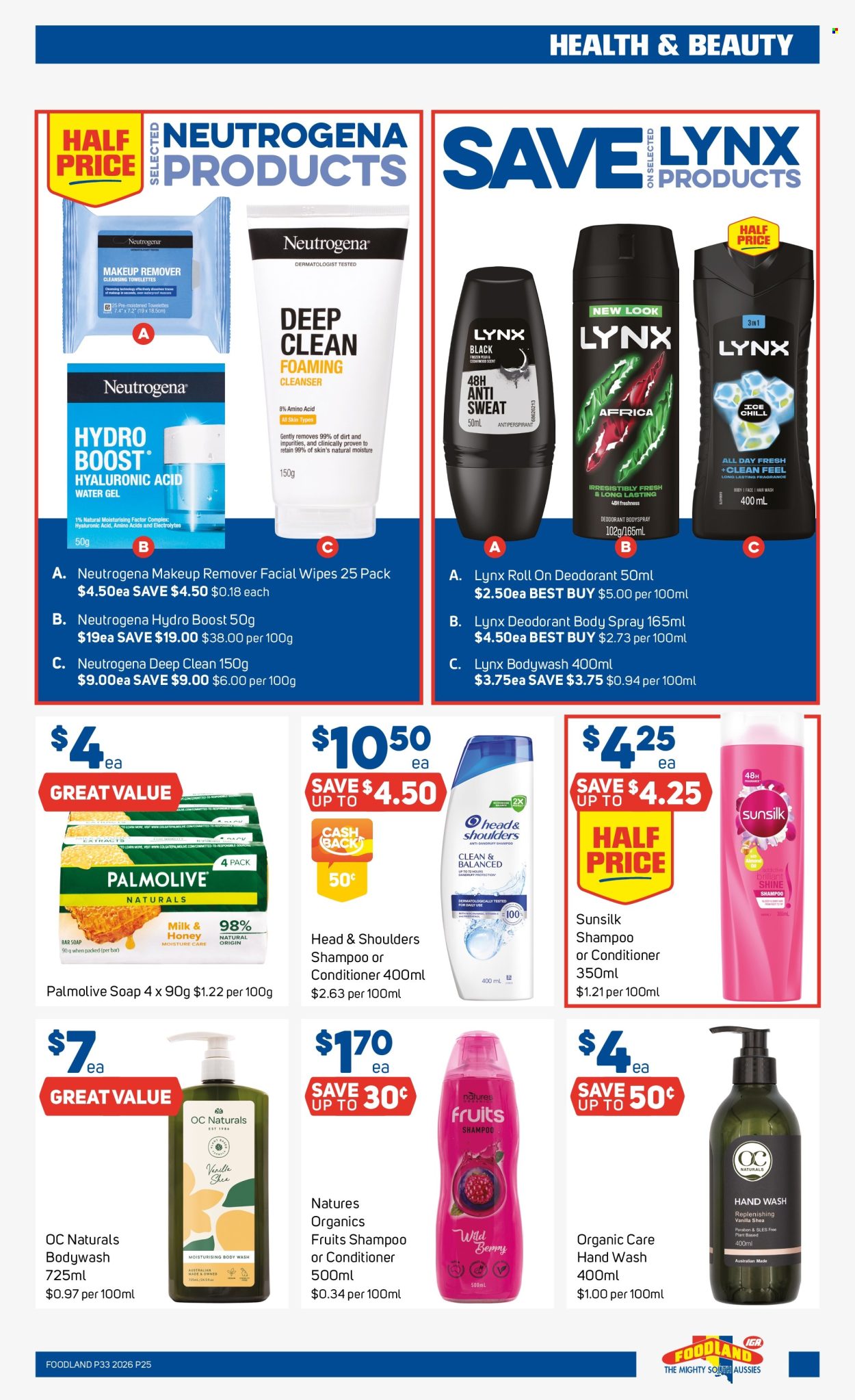 Foodland catalogue - 12 Aug 2026 - 18 Aug 2026. Page 25