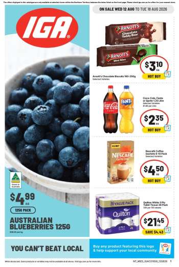 IGA Catalogue - 12 Aug 2026 - 18 Aug 2026.