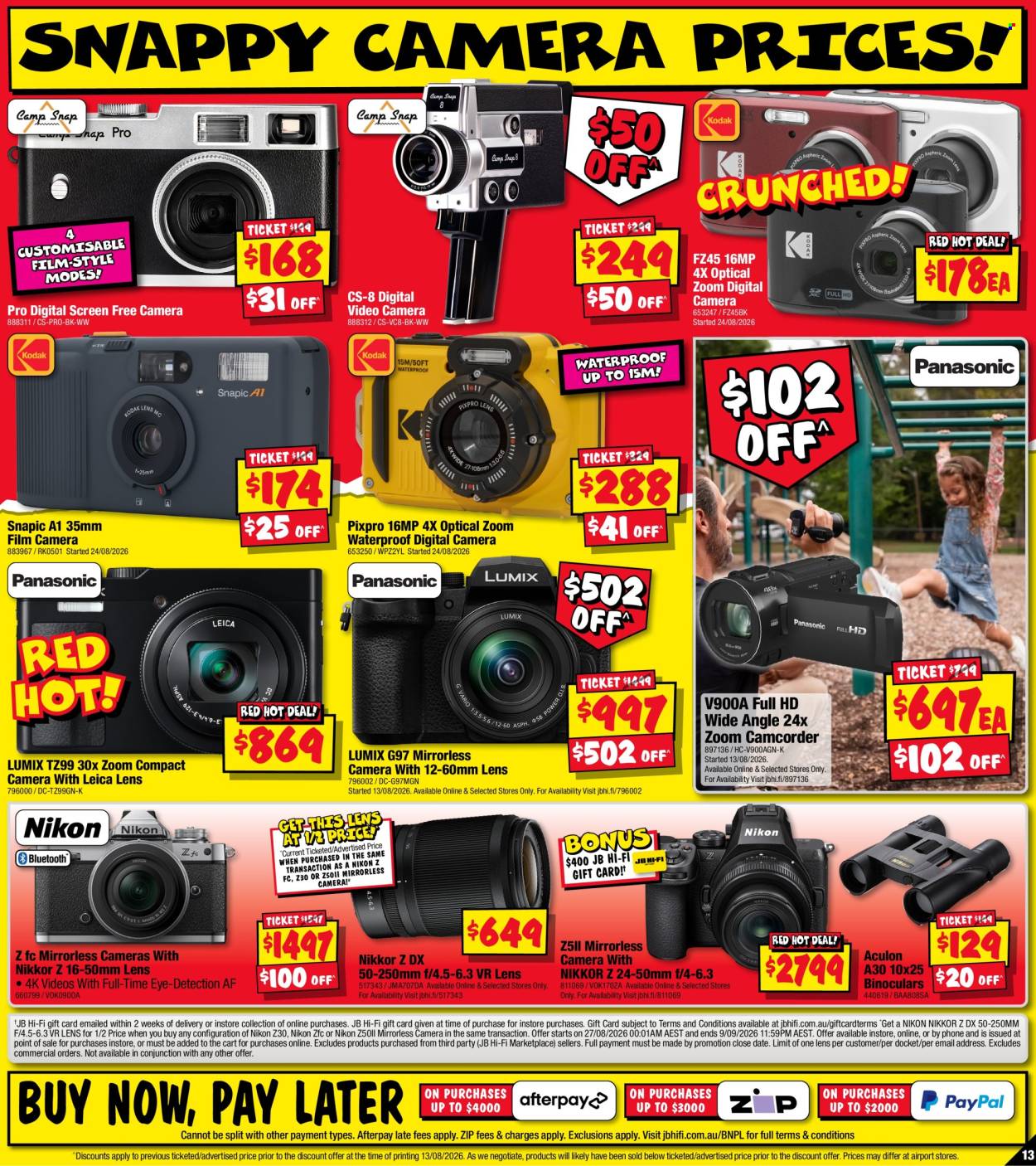 JB Hi-Fi catalogue - 27 Aug 2026 - 9 Sep 2026. Page 13