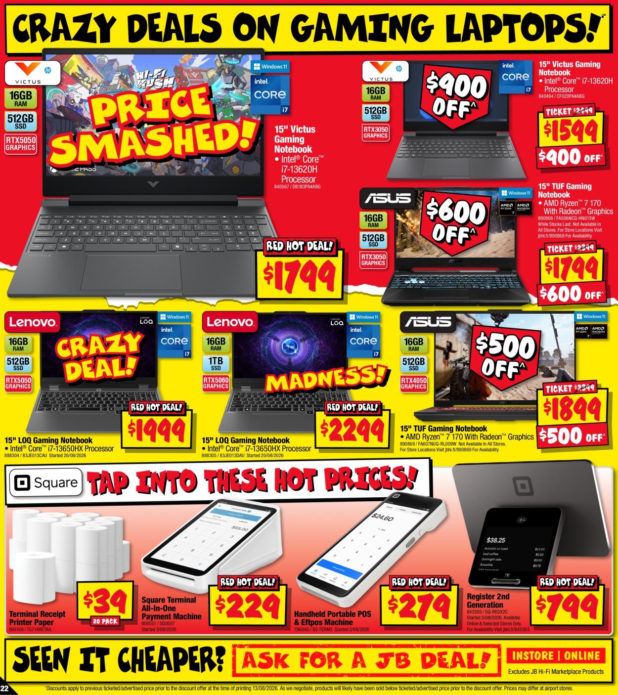 JB Hi-Fi catalogue - 27 Aug 2026 - 9 Sep 2026. Page 22
