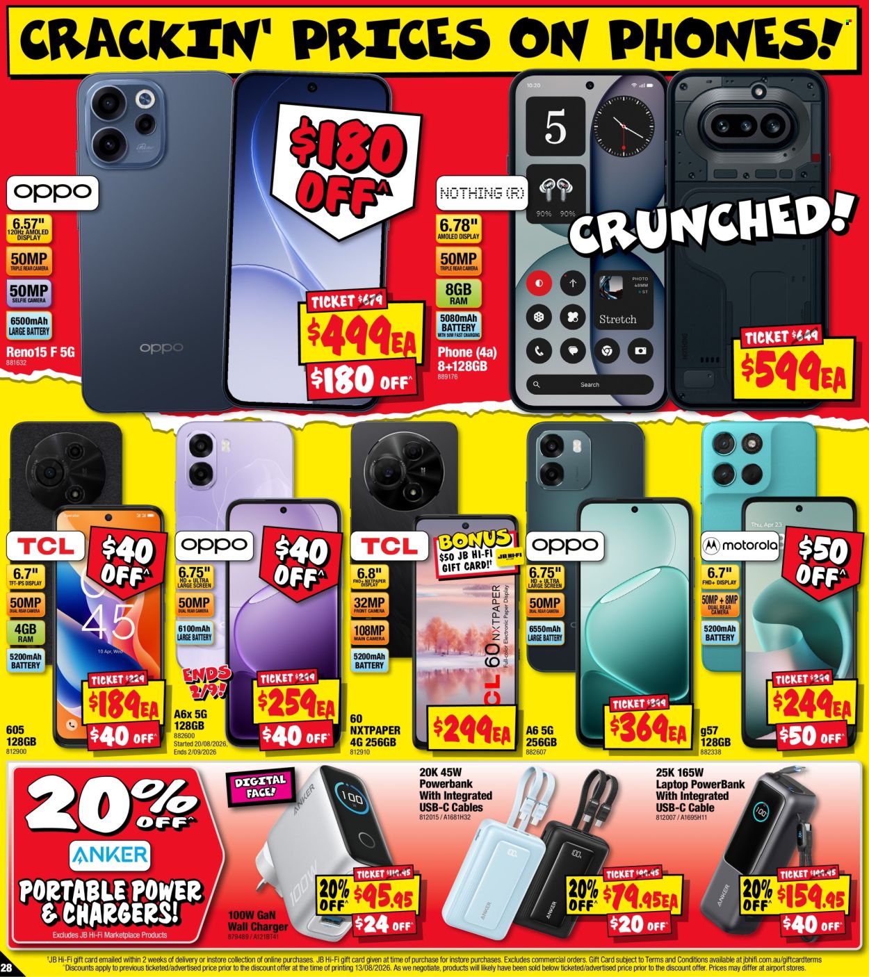 JB Hi-Fi catalogue - 27 Aug 2026 - 9 Sep 2026. Page 28