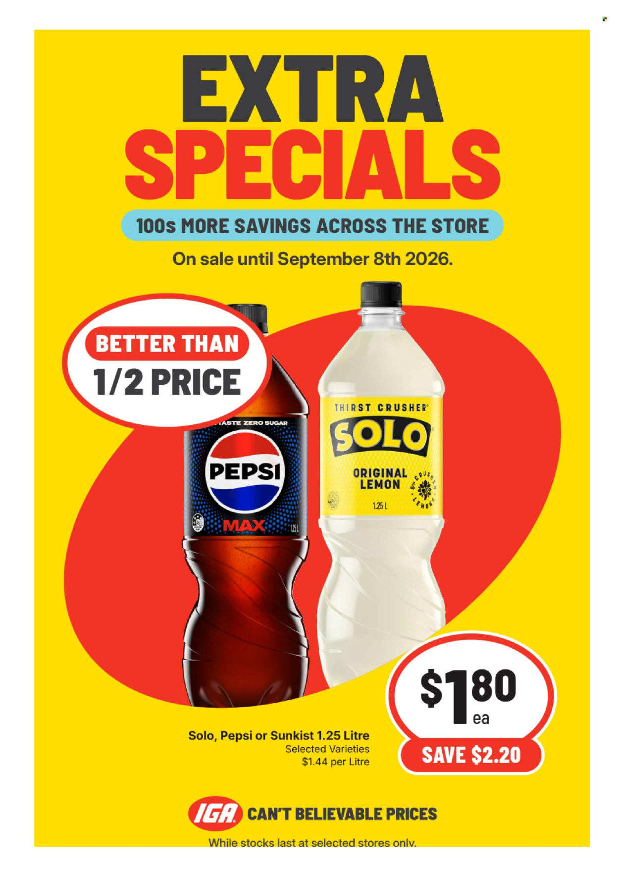 IGA catalogue - 2 Sep 2026 - 8 Sep 2026. Page 4