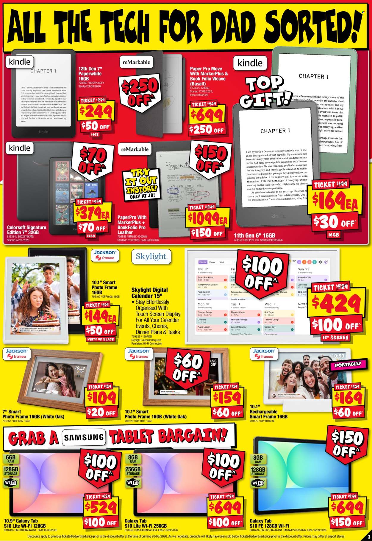 JB Hi-Fi catalogue - 2 Sep 2026 - 6 Sep 2026. Page 3