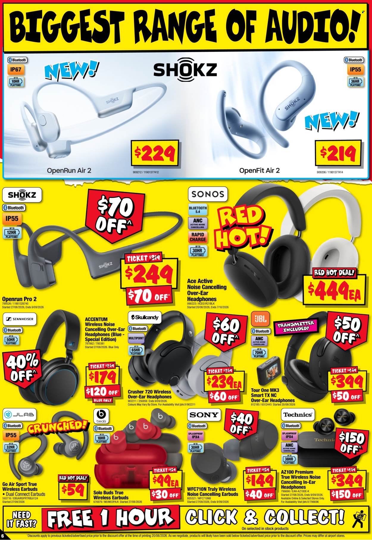 JB Hi-Fi catalogue - 2 Sep 2026 - 6 Sep 2026. Page 6