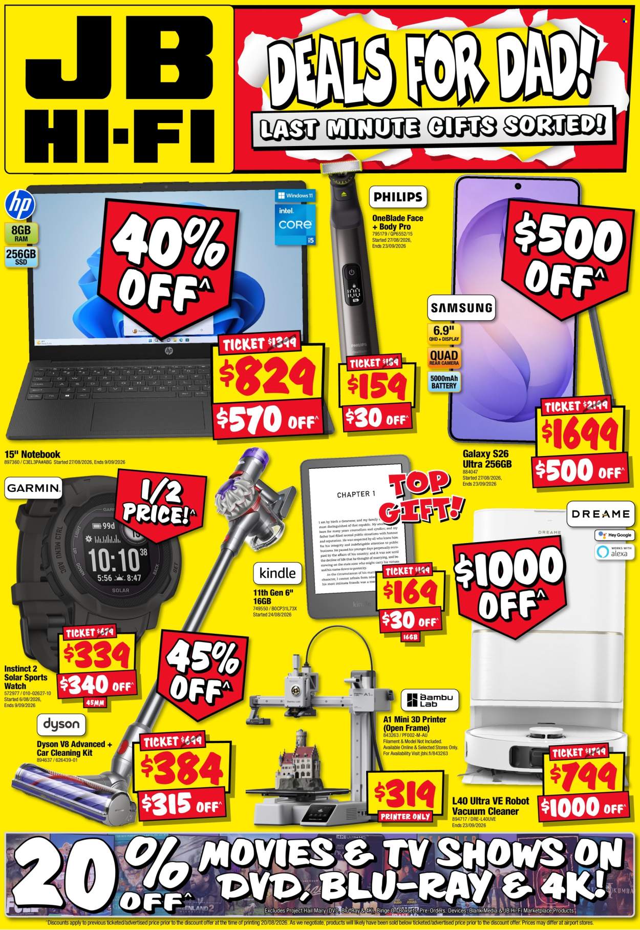 JB Hi-Fi catalogue - 2 Sep 2026 - 6 Sep 2026. Page 24