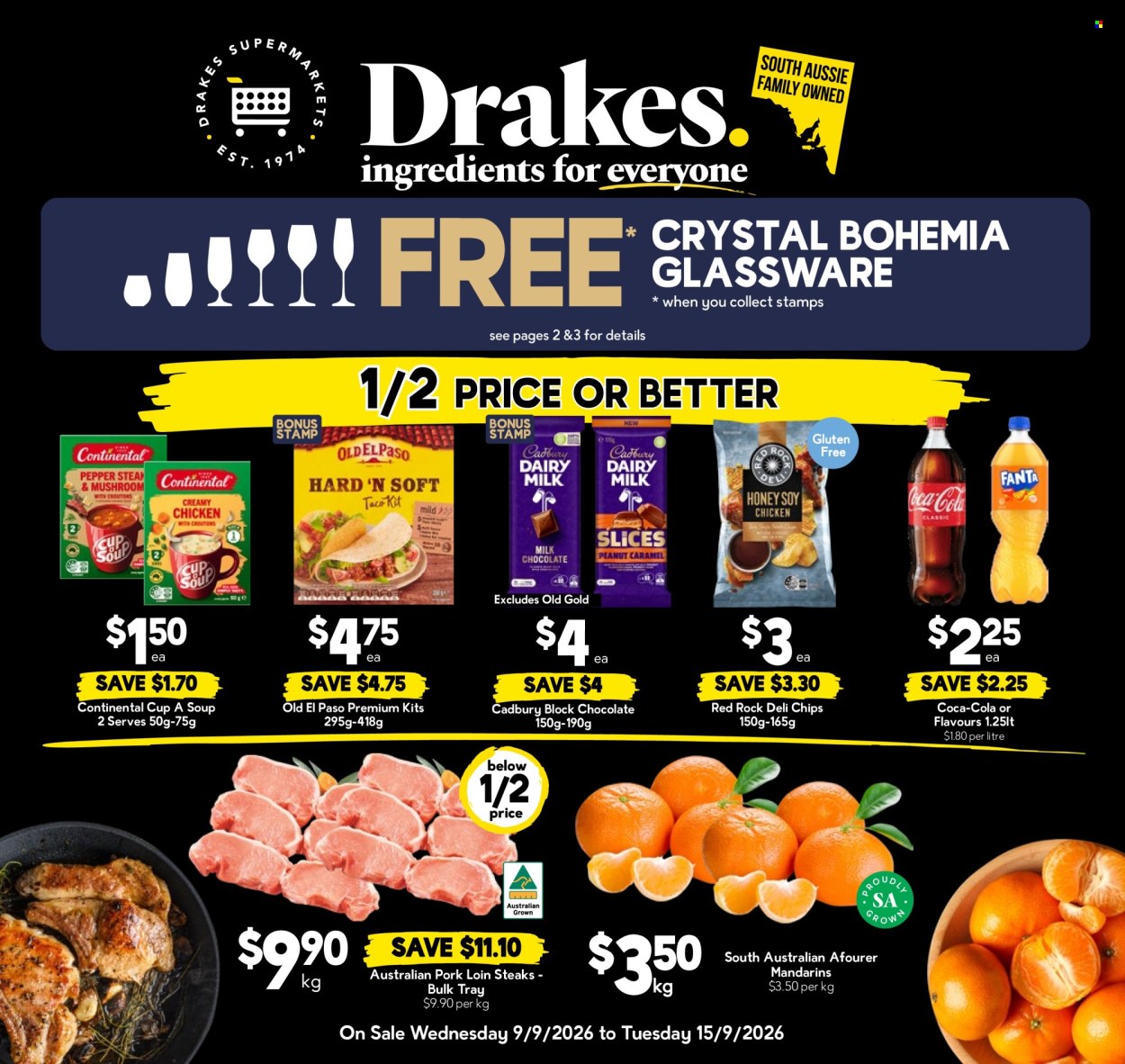 Drakes catalogue - 9 Sep 2026 - 15 Sep 2026. Page 1