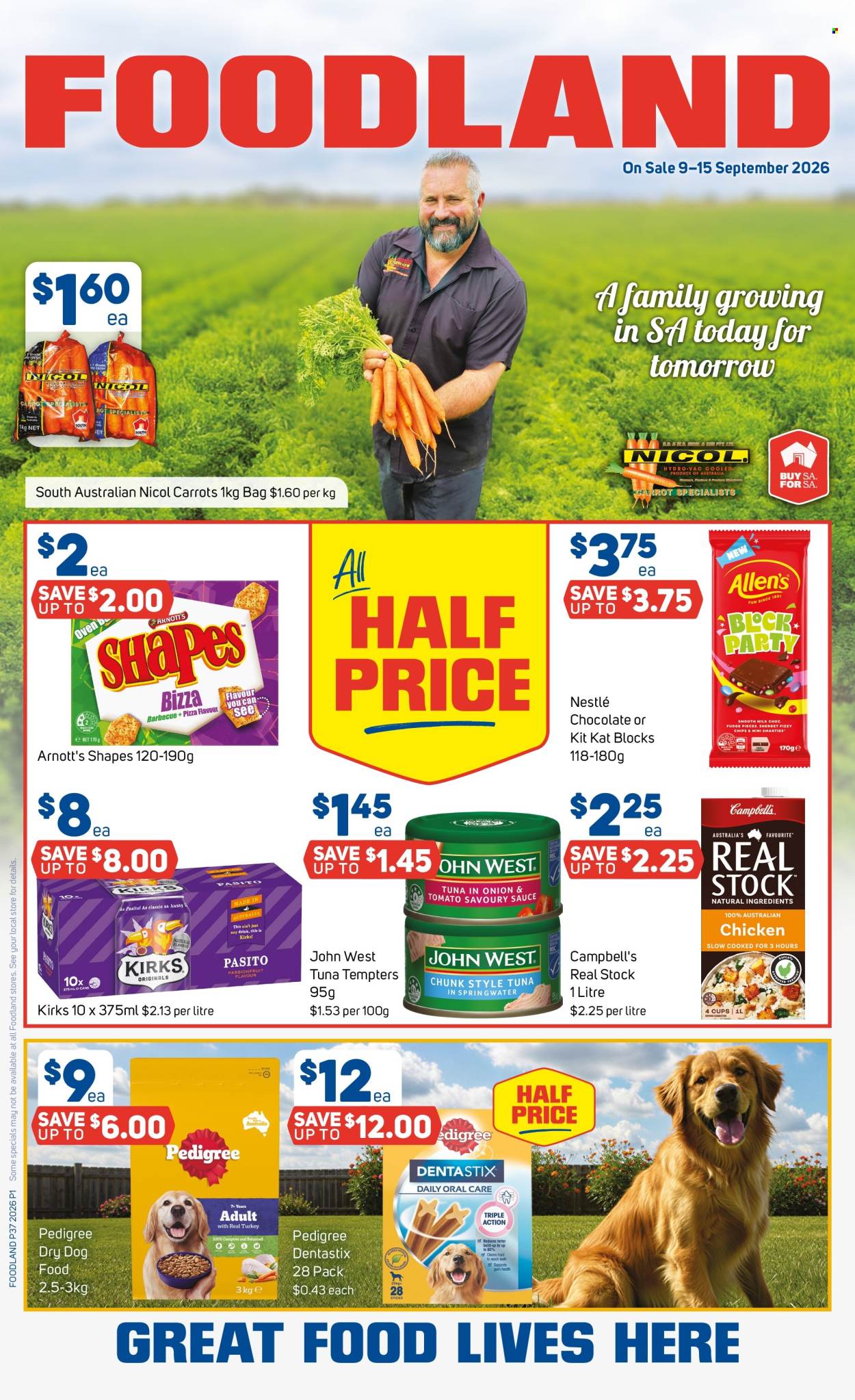 Foodland catalogue - 9 Sep 2026 - 15 Sep 2026. Page 1