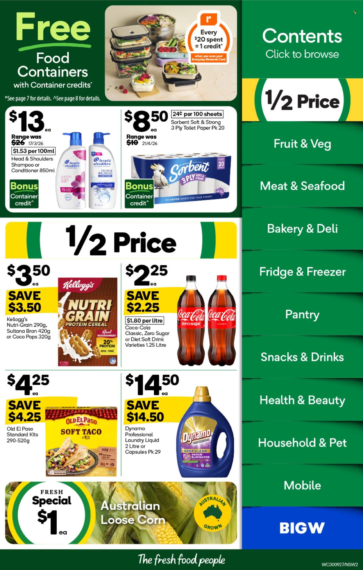 Woolworths catalogue - 30 Sep 2026 - 6 Oct 2026. Page 2
