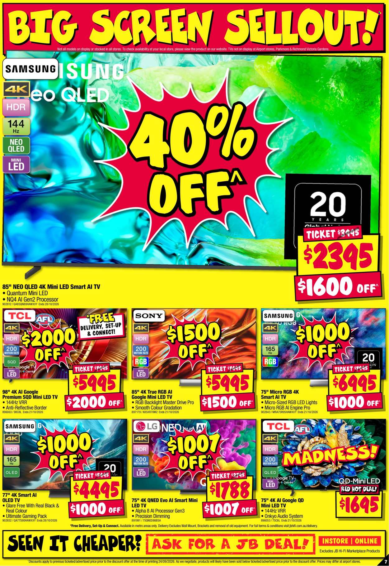 JB Hi-Fi catalogue - 8 Oct 2026 - 14 Oct 2026. Page 7