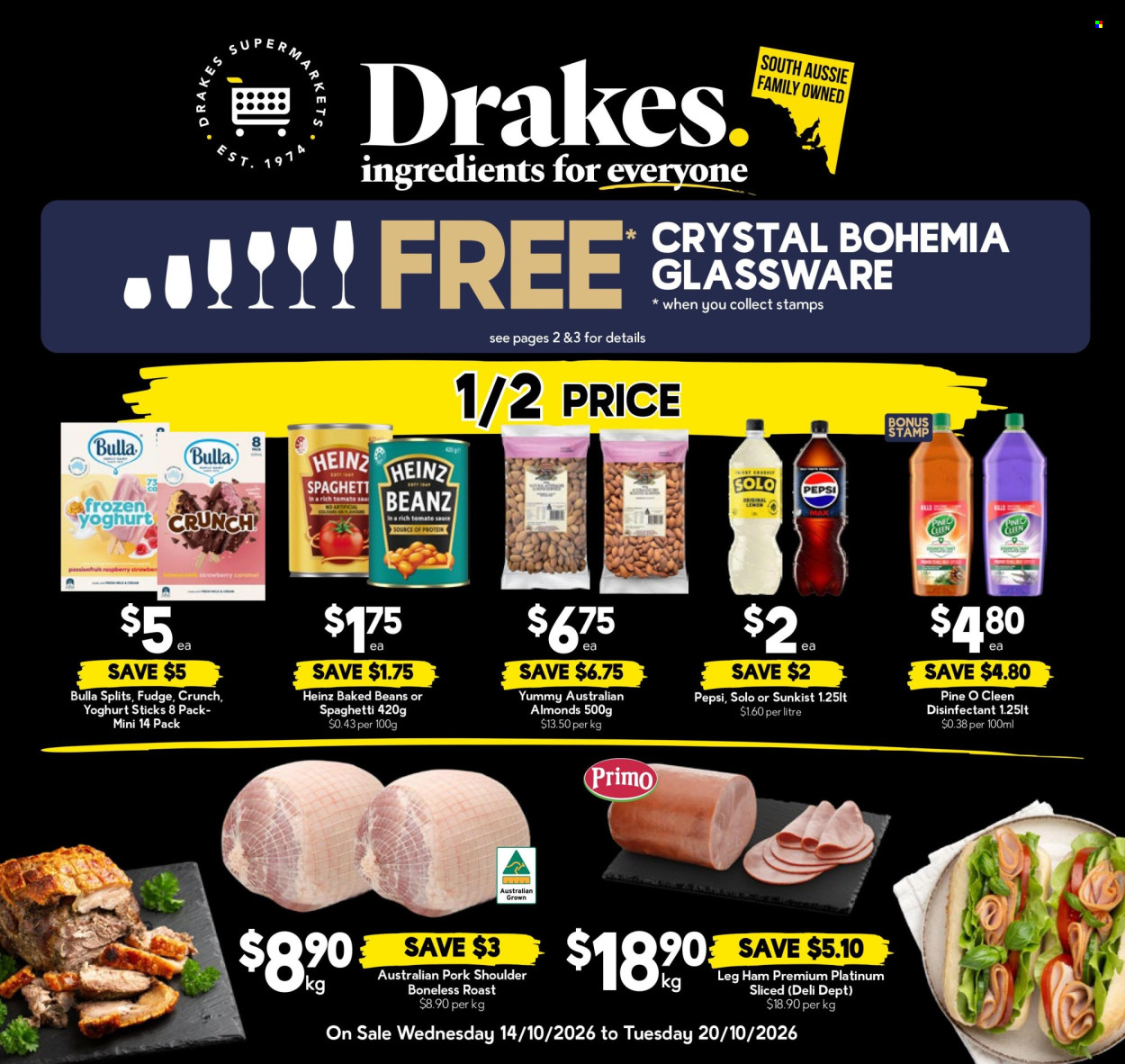 Drakes catalogue - 14 Oct 2026 - 20 Oct 2026. Page 1