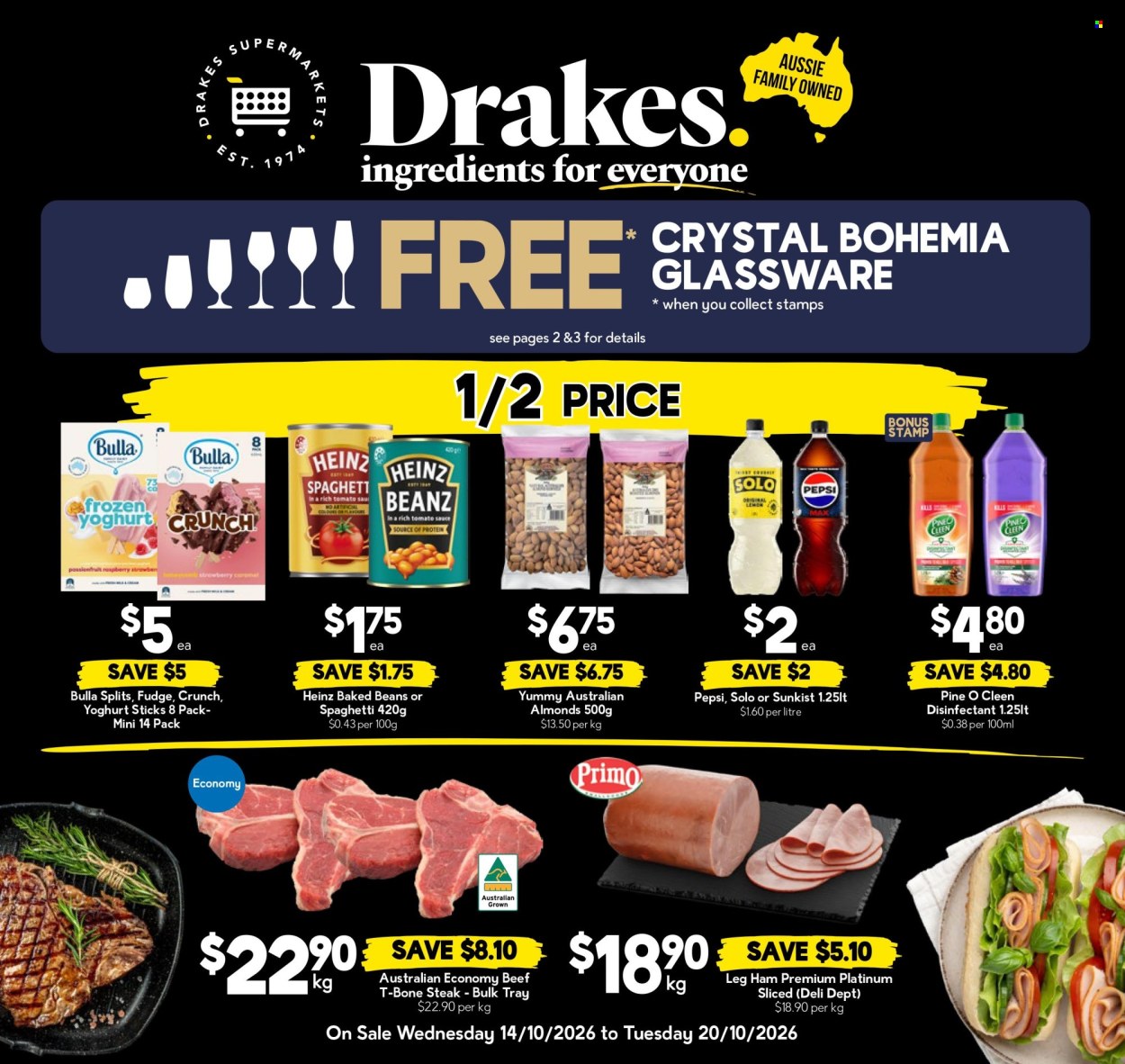 Drakes catalogue - 14 Oct 2026 - 20 Oct 2026. Page 1