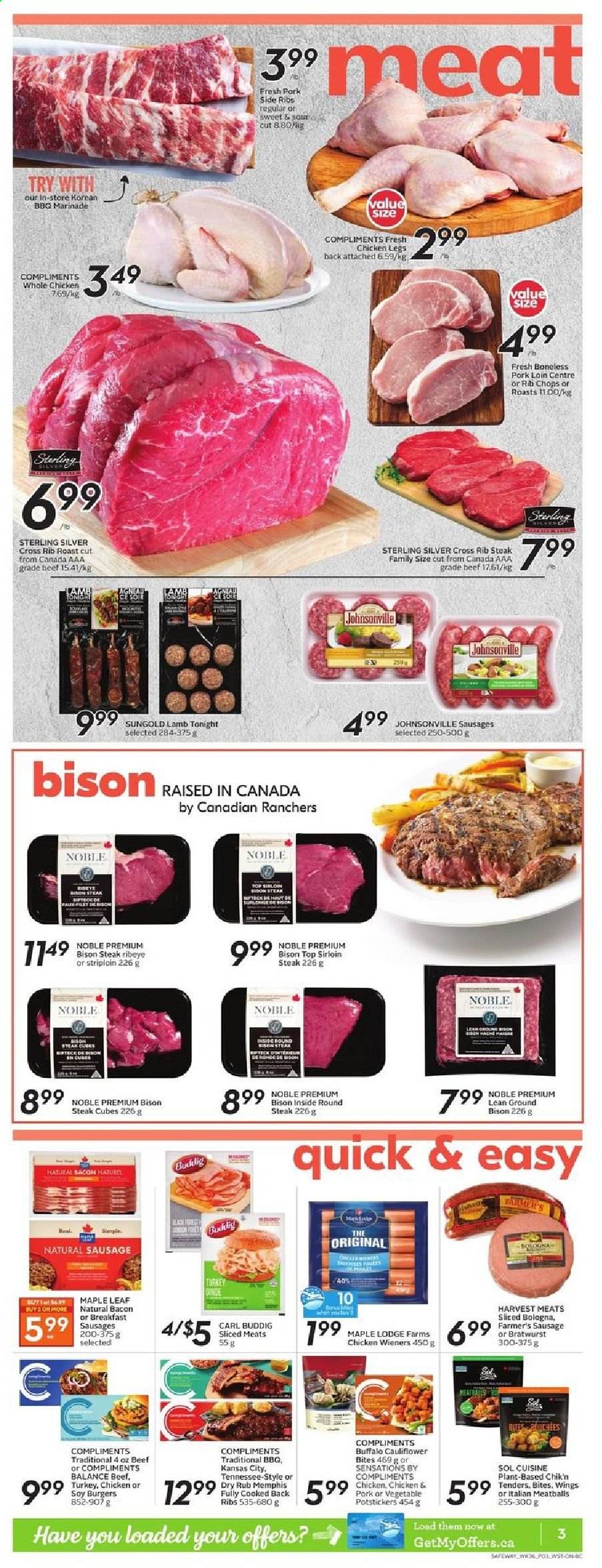 Circulaire Safeway - 02 Janvier 2021 - 06 Janvier 2021. Page 3