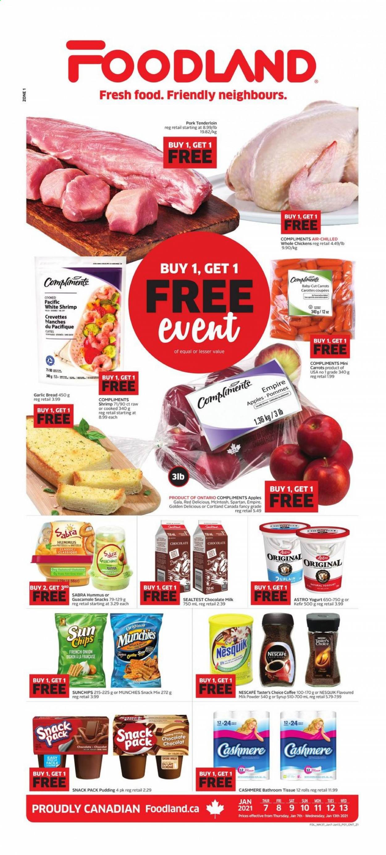 Foodland flyer - January 07, 2021 - January 13, 2021. Page 1