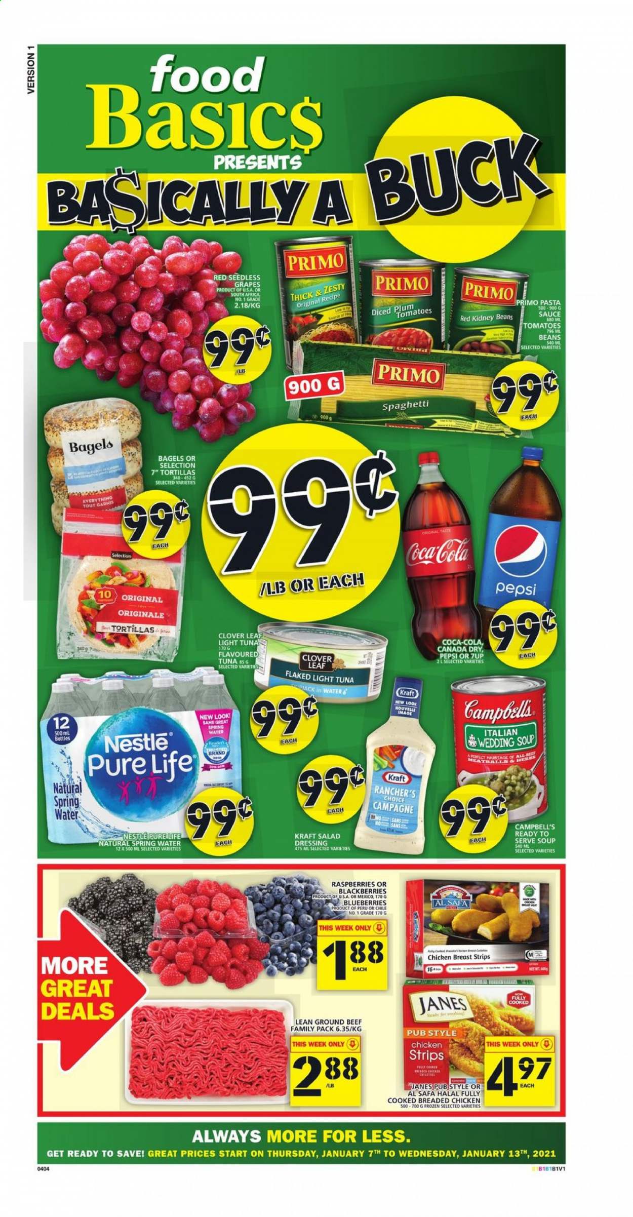 Food Basics flyer - January 07, 2021 - January 13, 2021. Page 1
