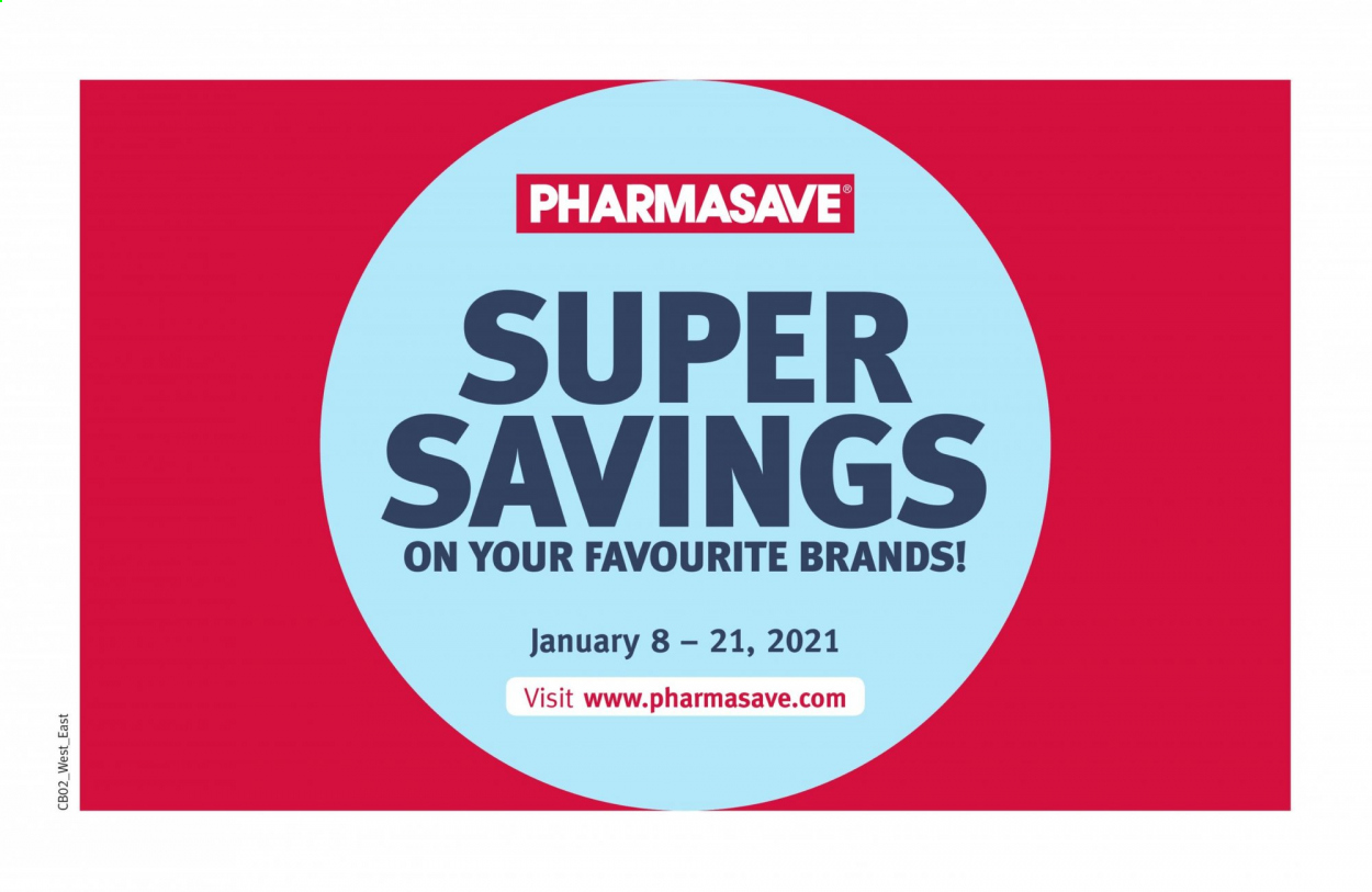 thumbnail - Pharmasave flyer - January 08, 2021 - January 21, 2021.