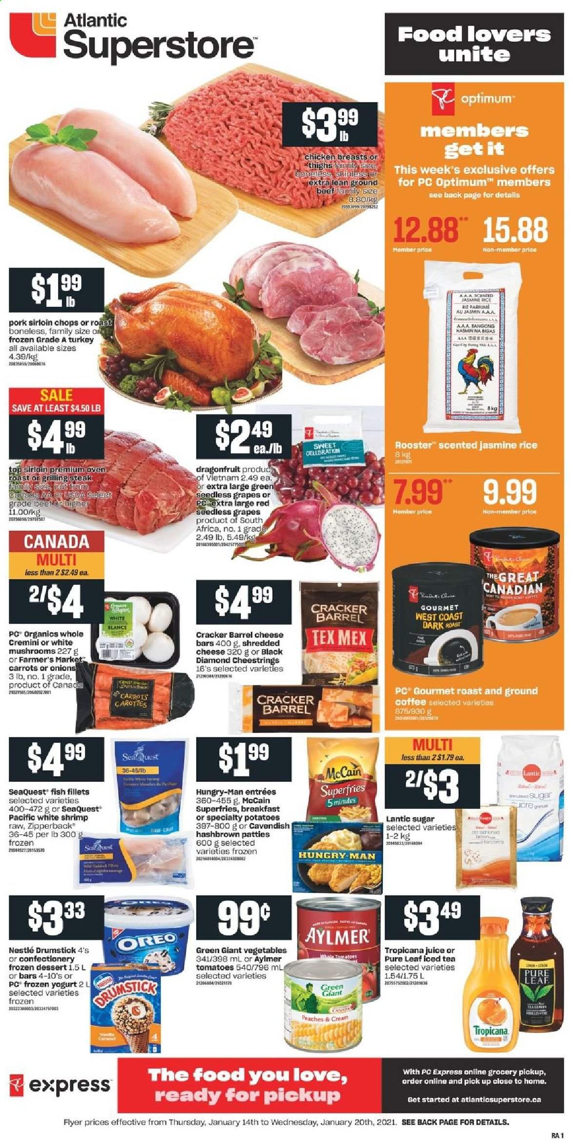 Atlantic Superstore flyer - January 14, 2021 - January 20, 2021. Page 1