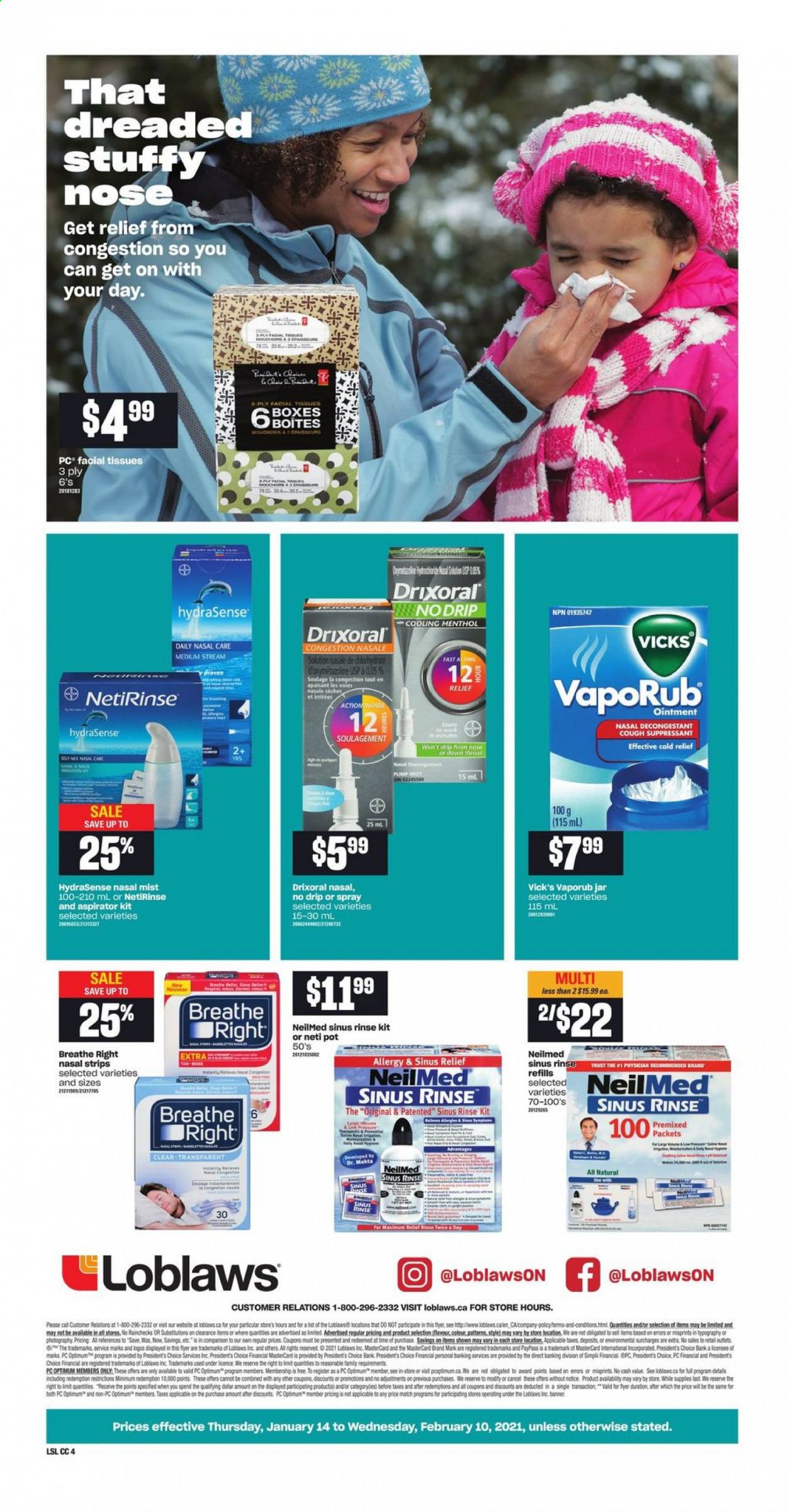 Loblaws flyer - January 14, 2021 - February 10, 2021. Page 4