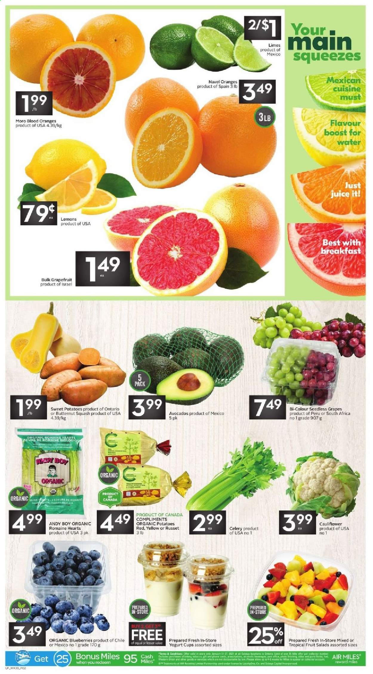 Sobeys Urban Fresh flyer - January 21, 2021 - January 27, 2021. Page 2