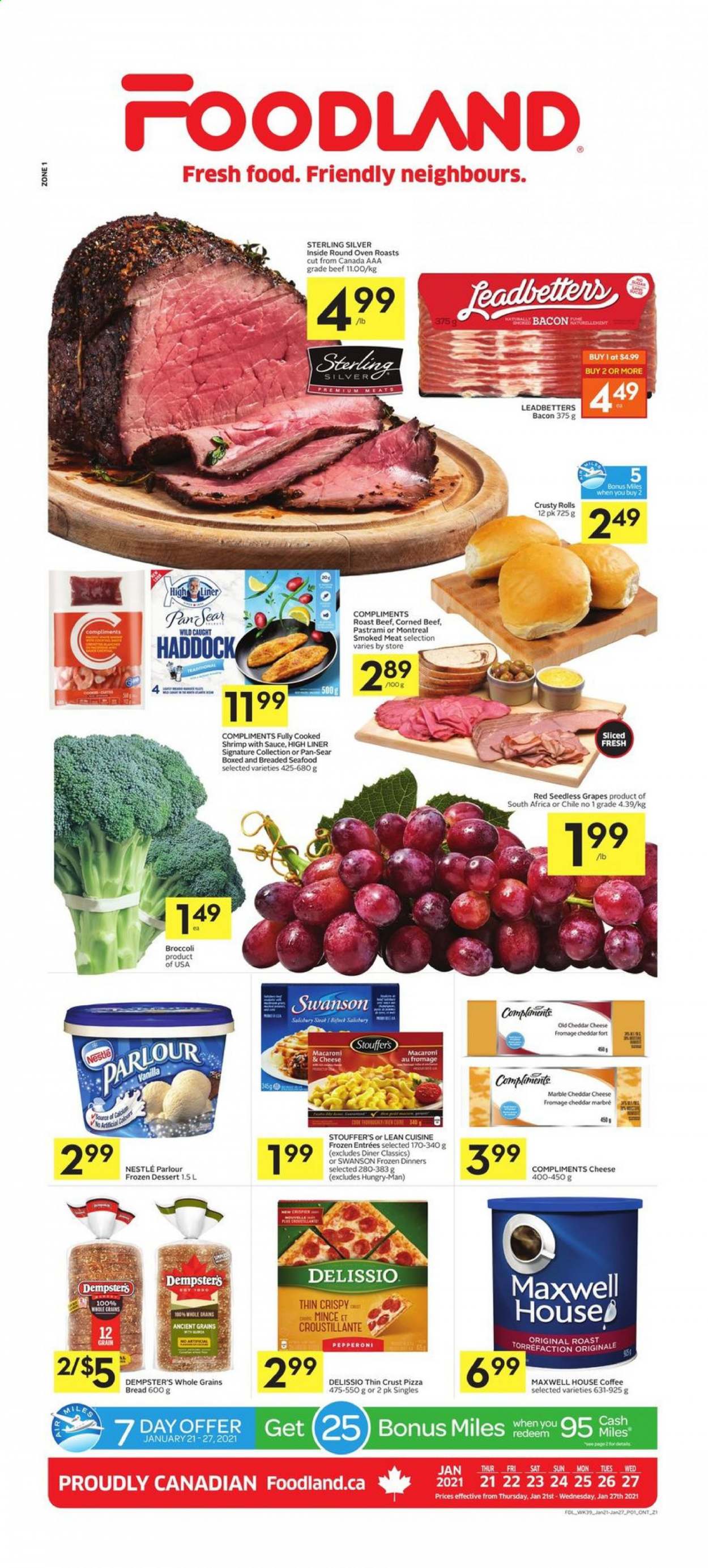 Foodland flyer - January 21, 2021 - January 27, 2021. Page 1