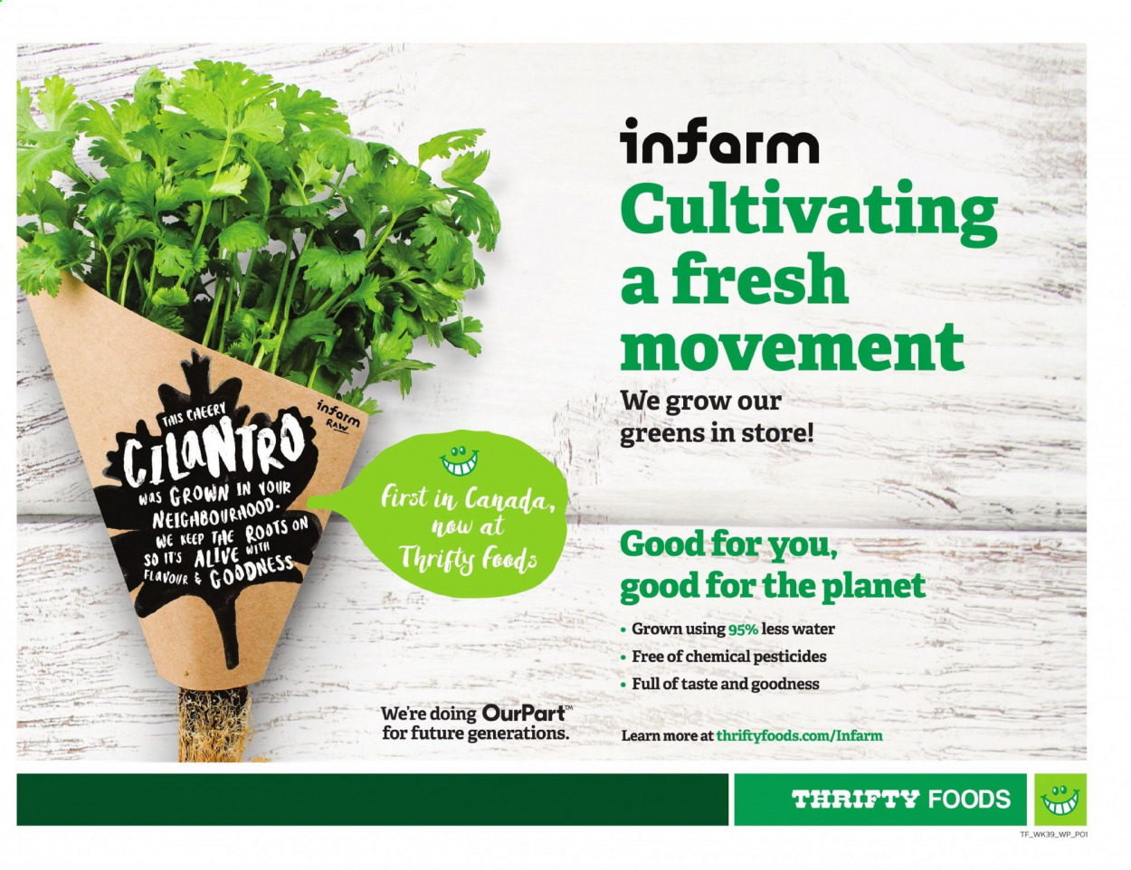 thumbnail - Thrifty Foods Flyer - January 21, 2021 - January 27, 2021 - Sales products - cilantro. Page 1.
