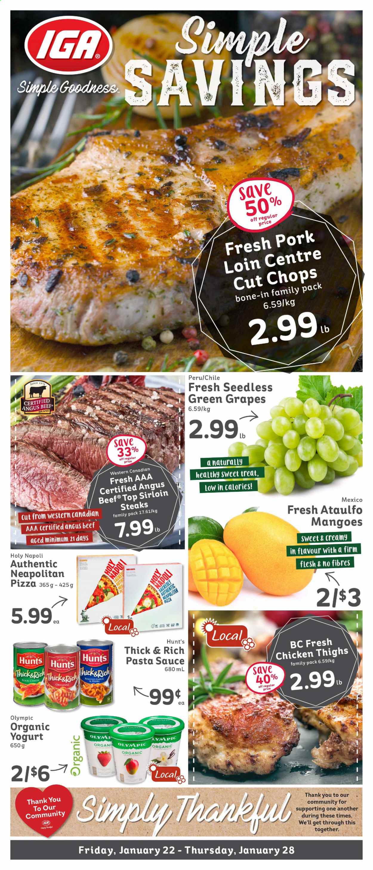 IGA Simple Goodness flyer - January 22, 2021 - January 28, 2021. Page 1