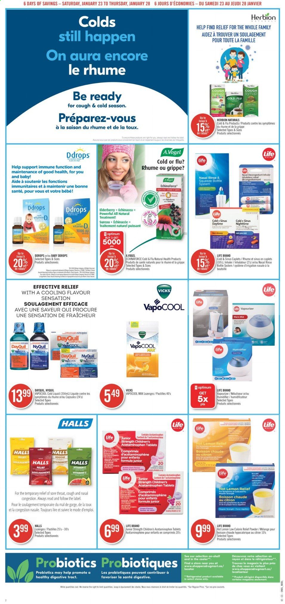 Shoppers Drug Mart flyer - January 23, 2021 - January 28, 2021. Page 8