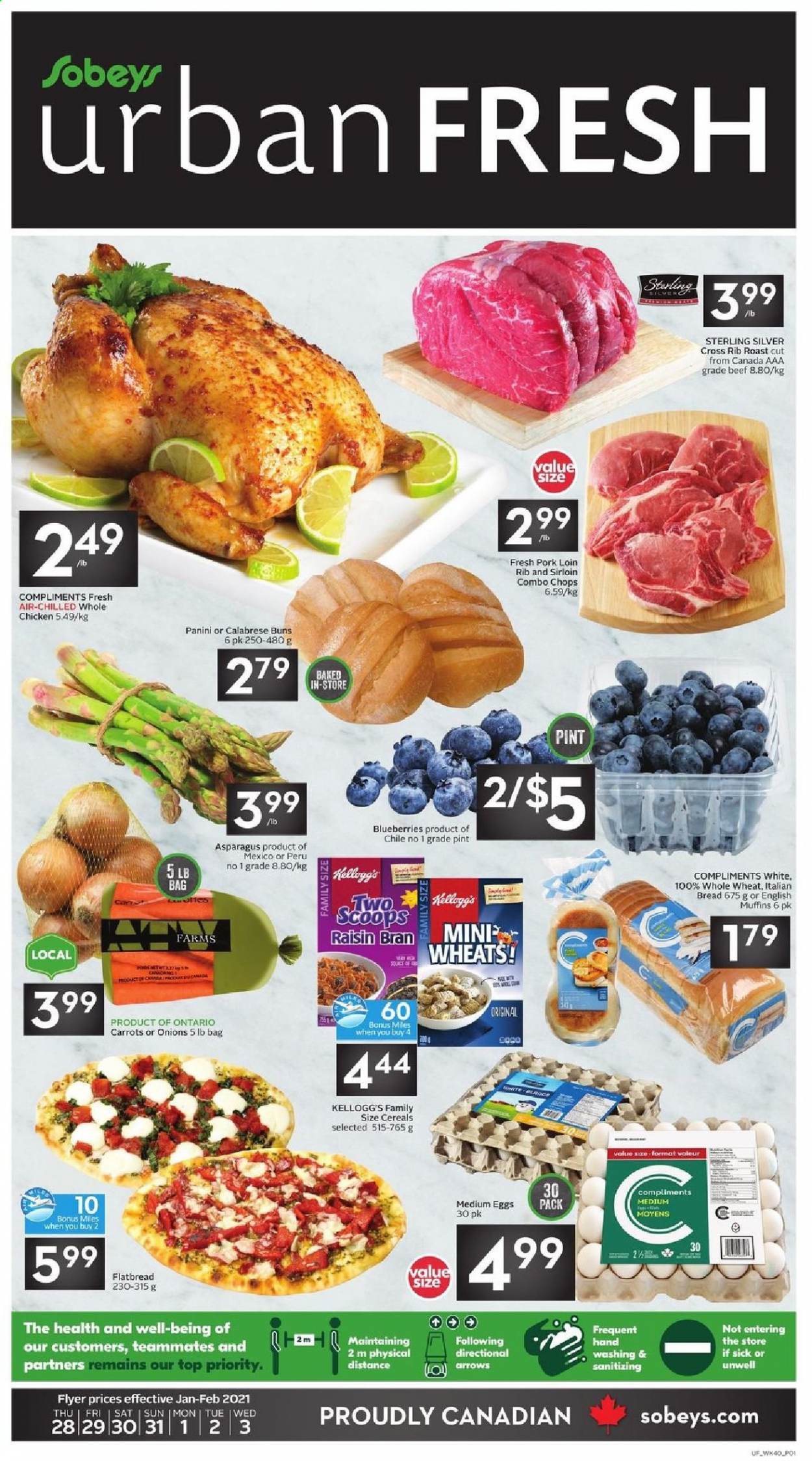 Sobeys Urban Fresh flyer - January 28, 2021 - February 03, 2021. Page 1