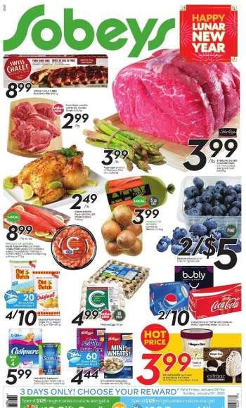 Sobeys Flyer - January 28, 2021 - February 03, 2021.