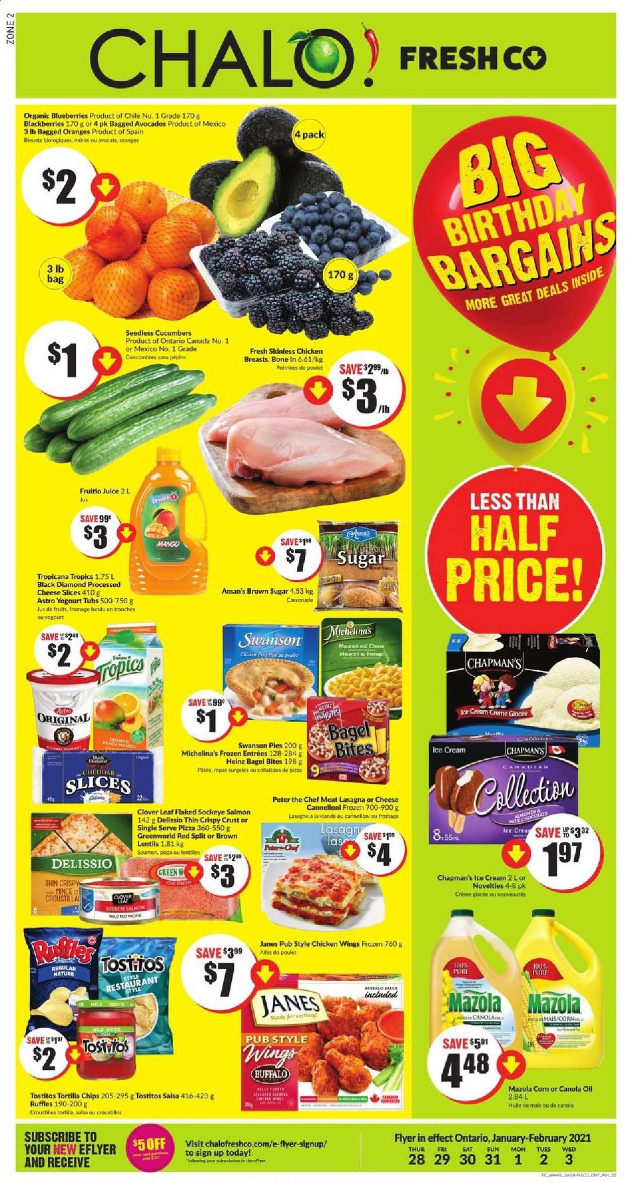 Chalo! FreshCo. flyer - January 28, 2021 - February 03, 2021. Page 1