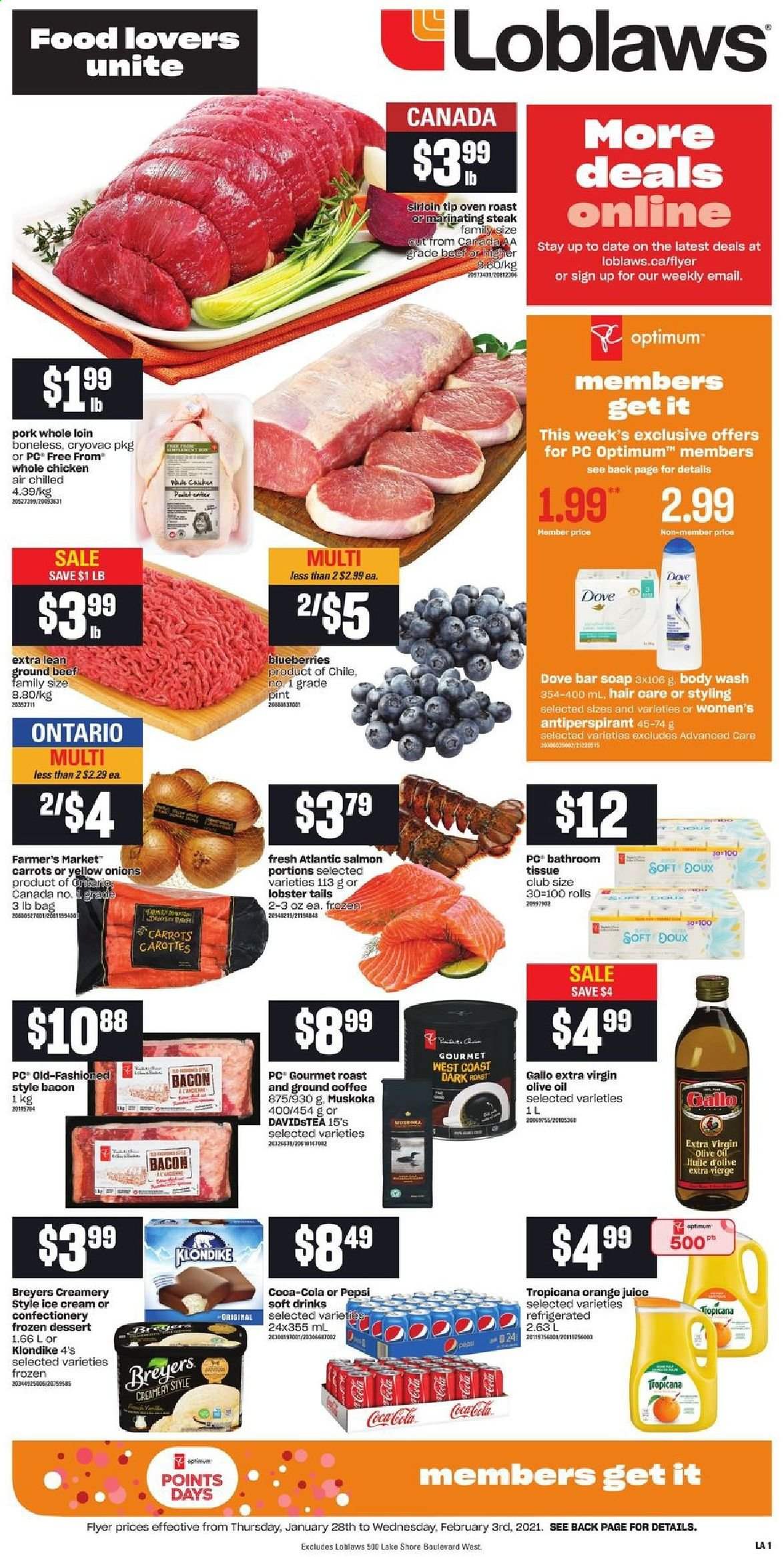 Loblaws flyer - January 28, 2021 - February 03, 2021. Page 1