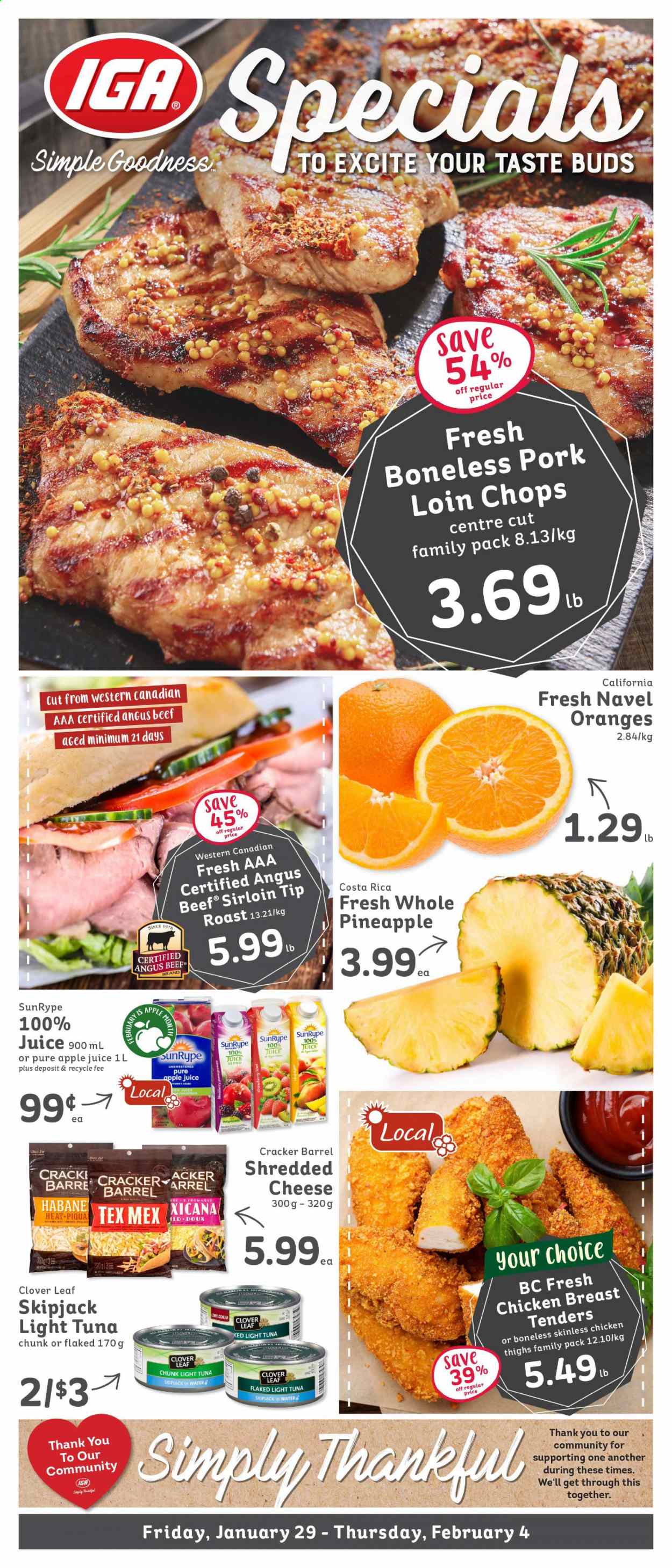 IGA Simple Goodness flyer - January 29, 2021 - February 04, 2021. Page 1