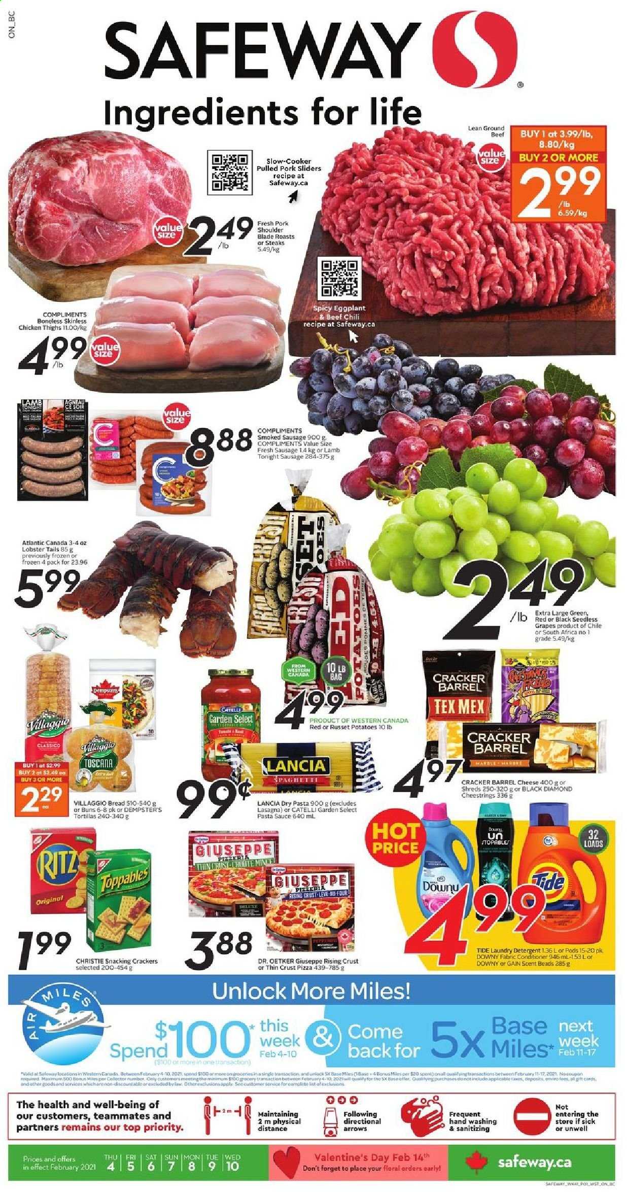 Circulaire Safeway - 04 Février 2021 - 10 Février 2021. Page 1
