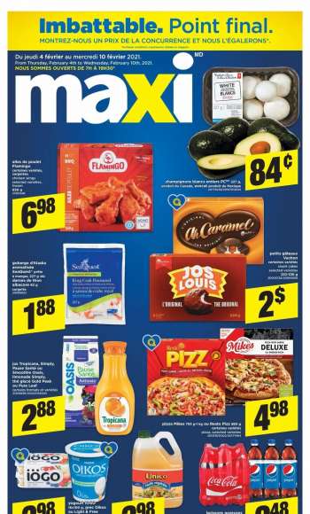 Maxi & Cie Flyer - February 04, 2021 - February 10, 2021.