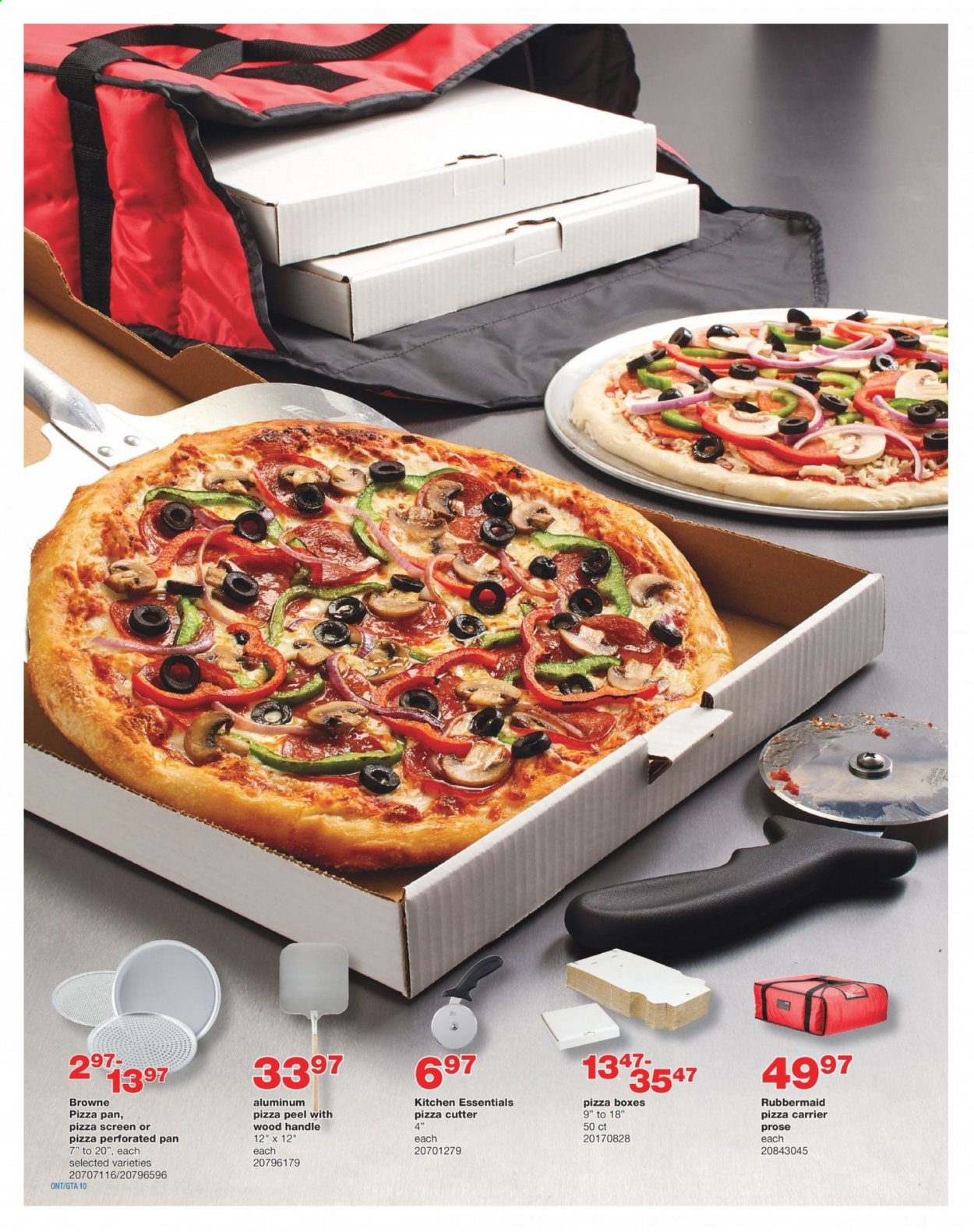 thumbnail - Wholesale Club Flyer - February 04, 2021 - February 24, 2021 - Sales products - pan, pizza pan, cutter, pizza box. Page 10.