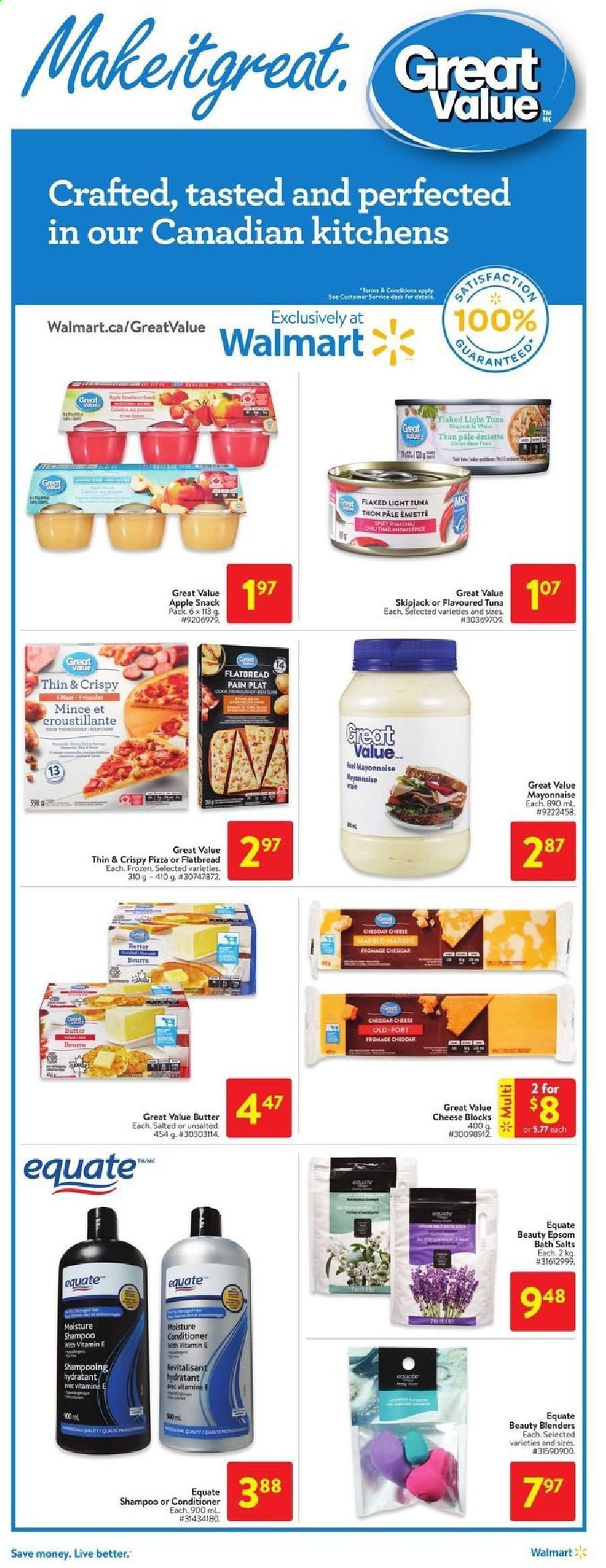 thumbnail - Circulaire Walmart - 11 Février 2021 - 17 Février 2021 - Produits soldés - pain, pizza, beurre, shampooing, lit, Apple, Dell. Page 4.