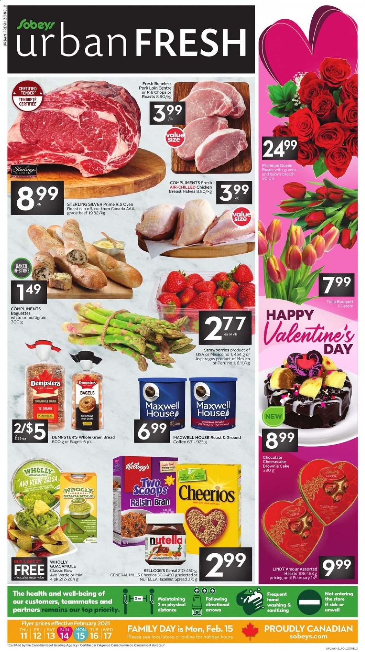 Sobeys Urban Fresh flyer - February 11, 2021 - February 17, 2021. Page 1