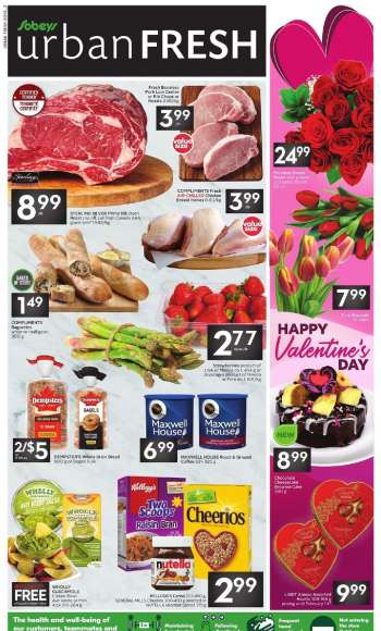 Sobeys Urban Fresh Flyer - February 11, 2021 - February 17, 2021.