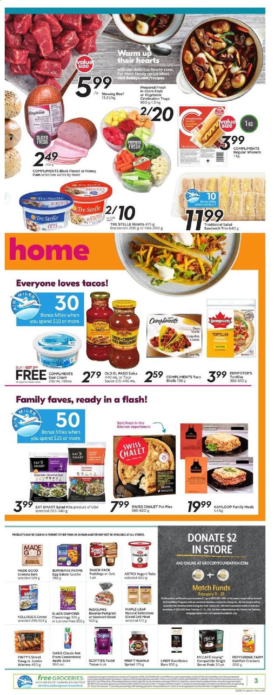 Sobeys flyer - February 11, 2021 - February 17, 2021. Page 3