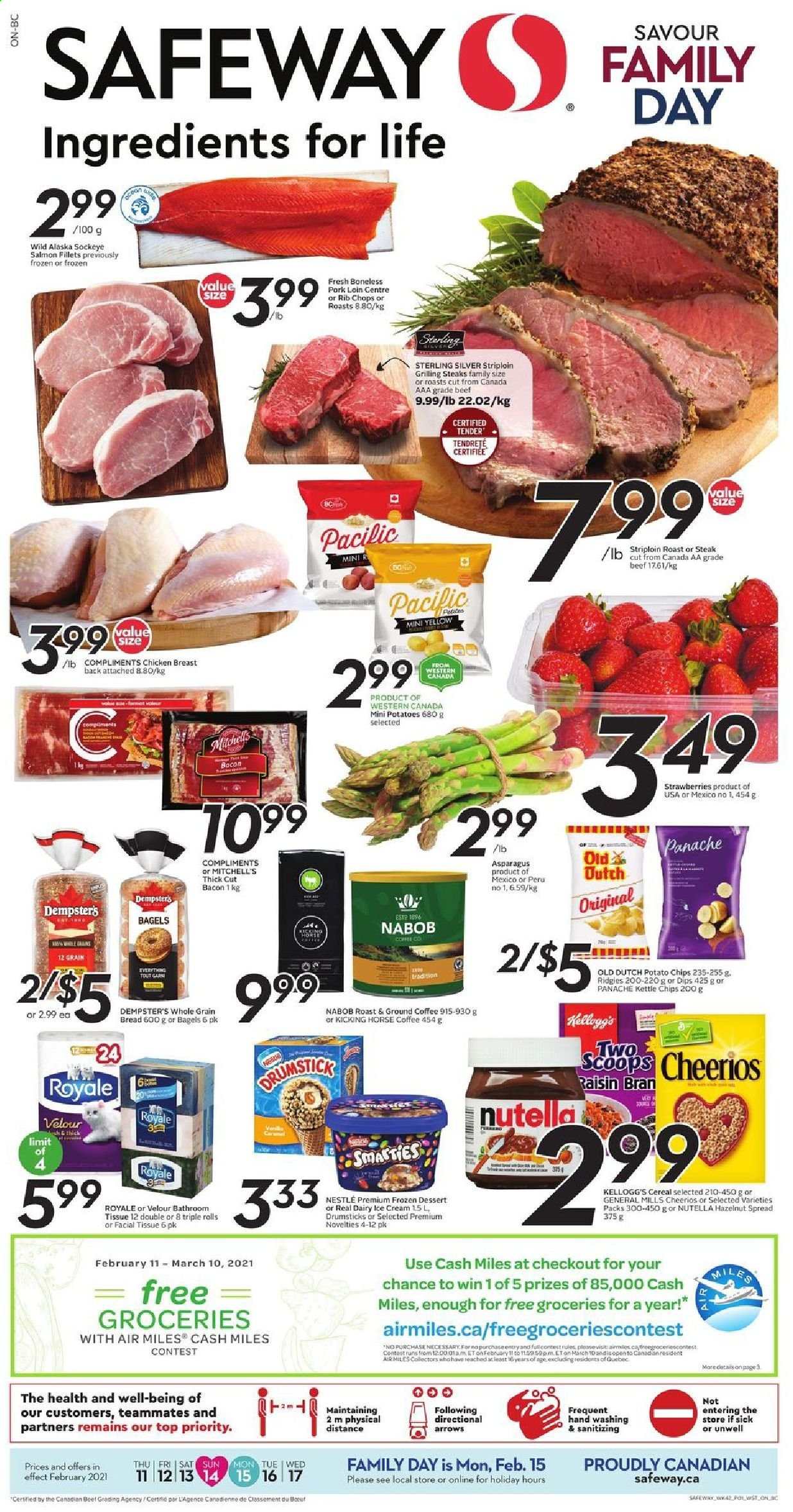 Circulaire Safeway - 11 Février 2021 - 17 Février 2021. Page 1