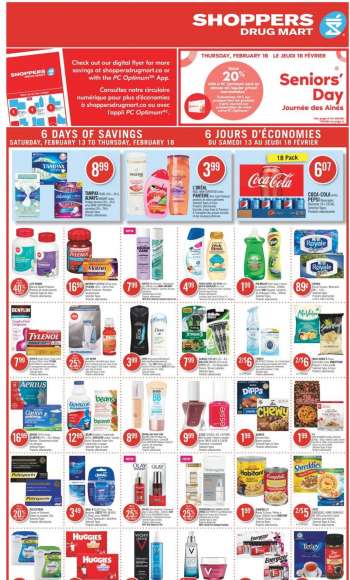 Shoppers Drug Mart Flyer - February 13, 2021 - February 18, 2021.
