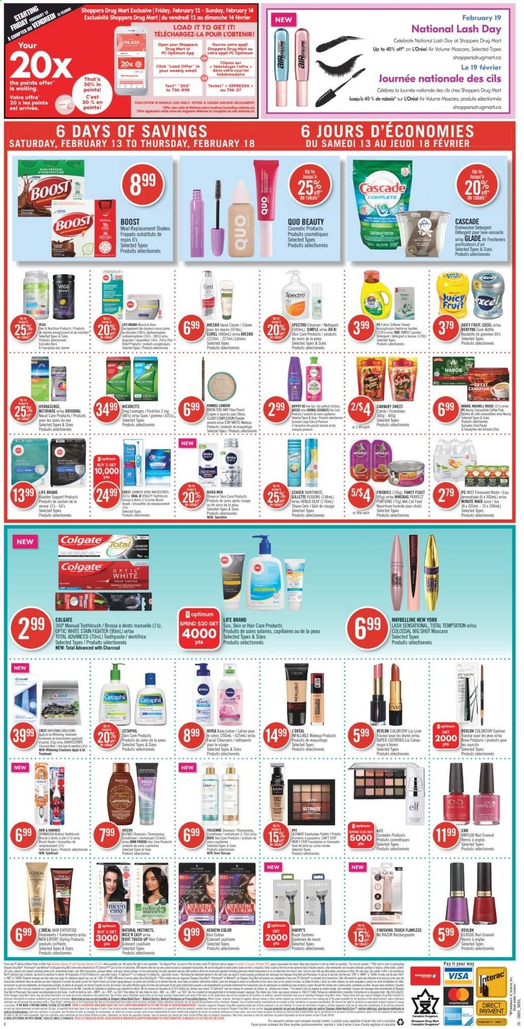 Shoppers Drug Mart flyer - February 13, 2021 - February 18, 2021. Page 8