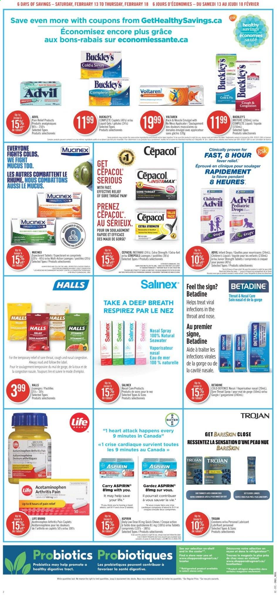 Shoppers Drug Mart flyer - February 13, 2021 - February 18, 2021. Page 10