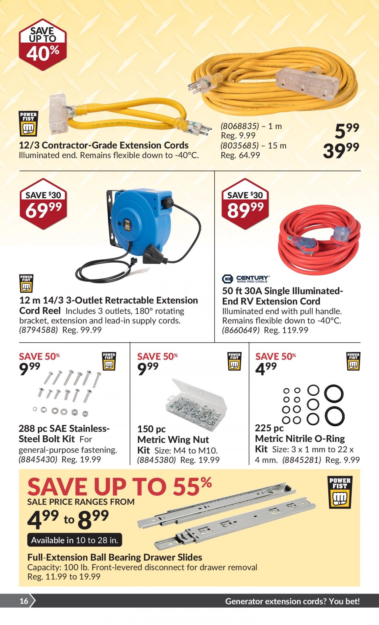 thumbnail - Princess Auto Flyer - February 16, 2021 - February 28, 2021 - Sales products - extension cord, generator. Page 17.