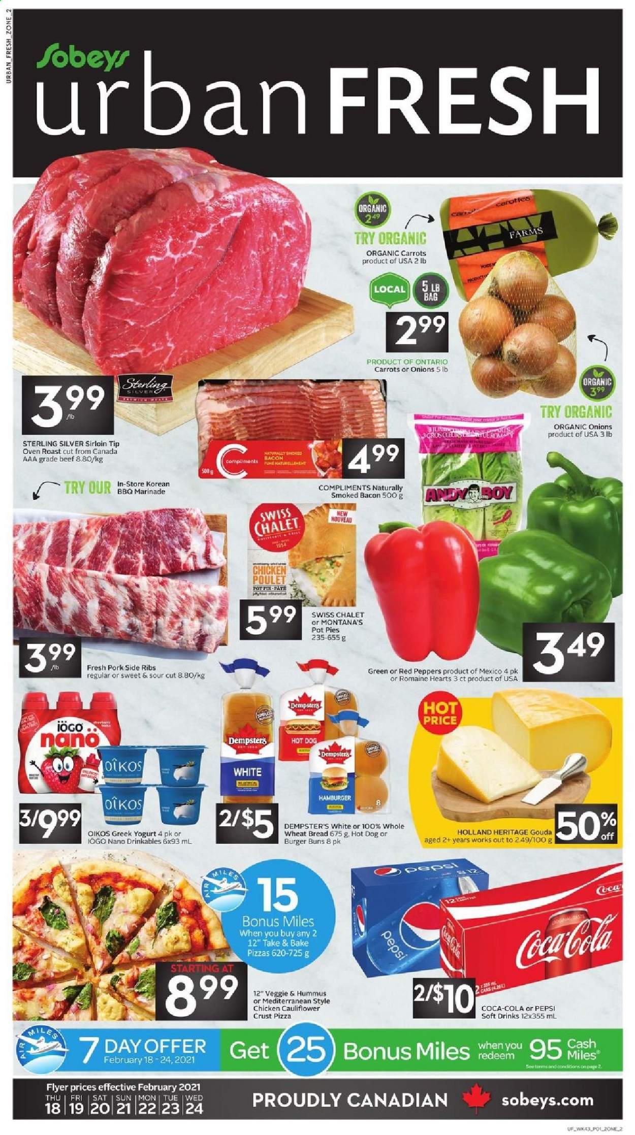 Sobeys Urban Fresh flyer - February 18, 2021 - February 24, 2021. Page 1