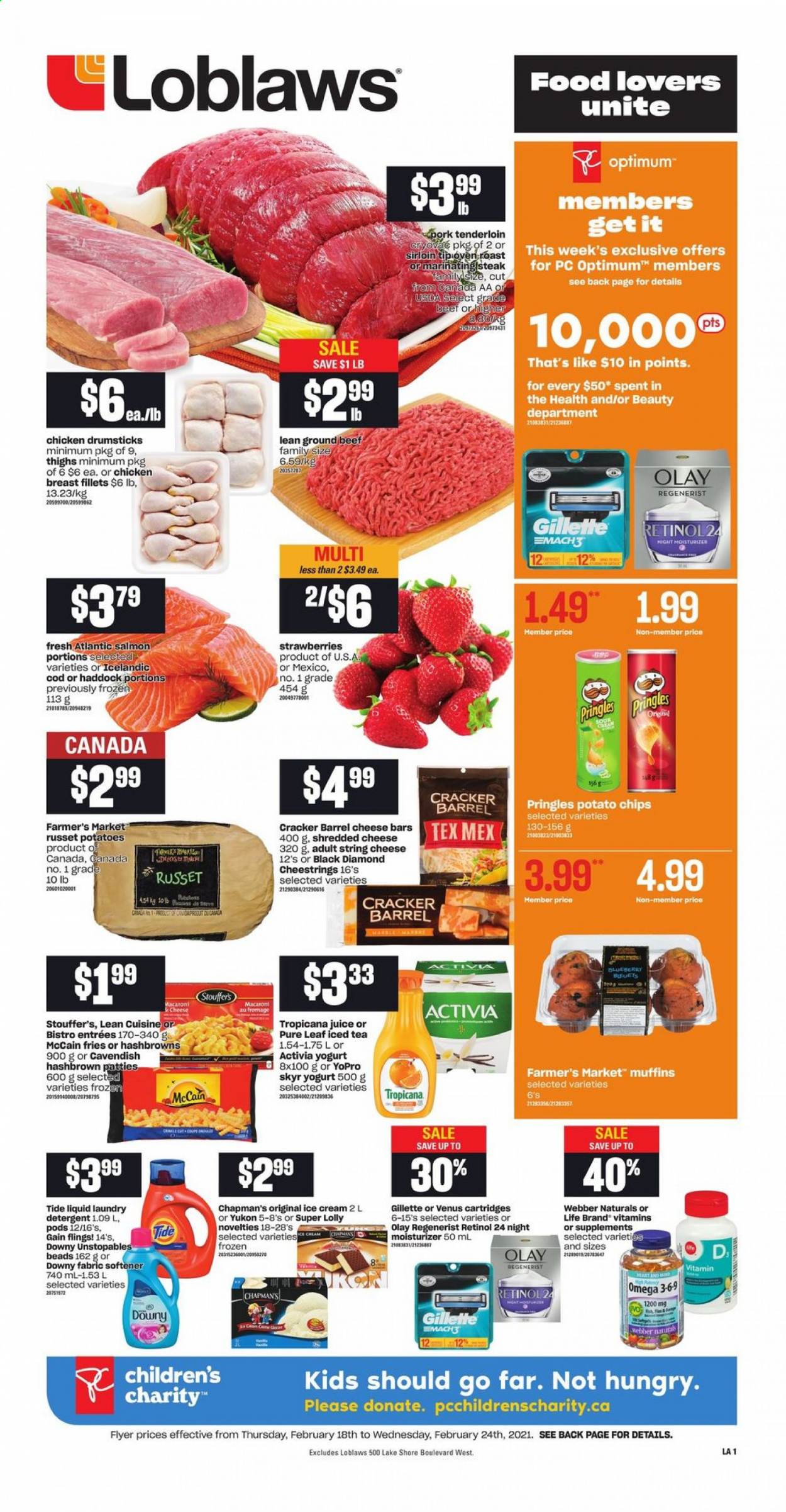Loblaws flyer - February 18, 2021 - February 24, 2021. Page 1