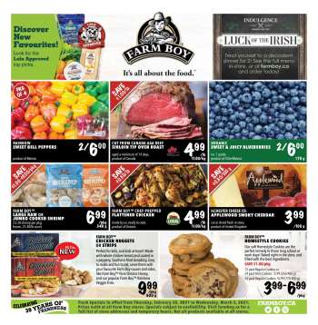 Farm Boy Flyer - February 25, 2021 - March 03, 2021.