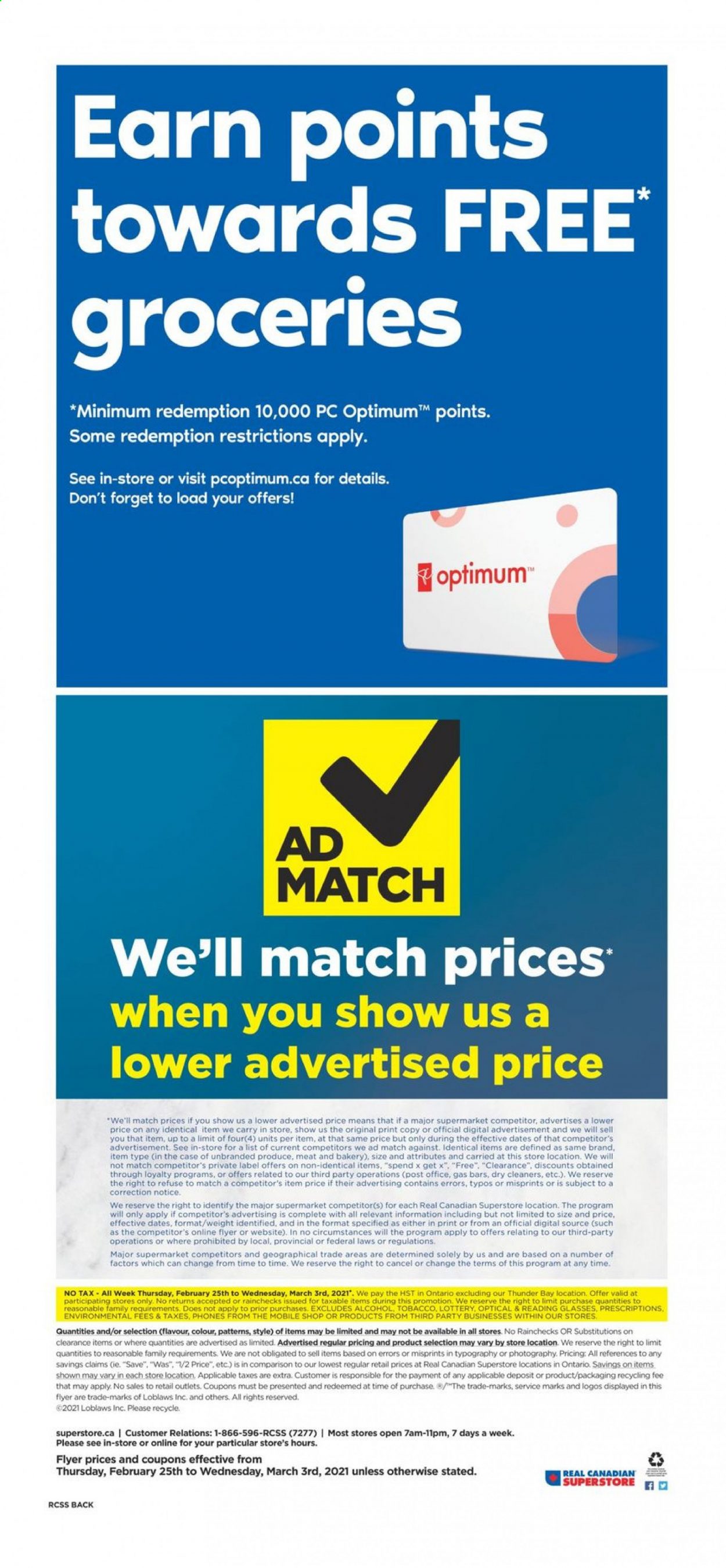 Real Canadian Superstore flyer - February 25, 2021 - March 03, 2021. Page 15