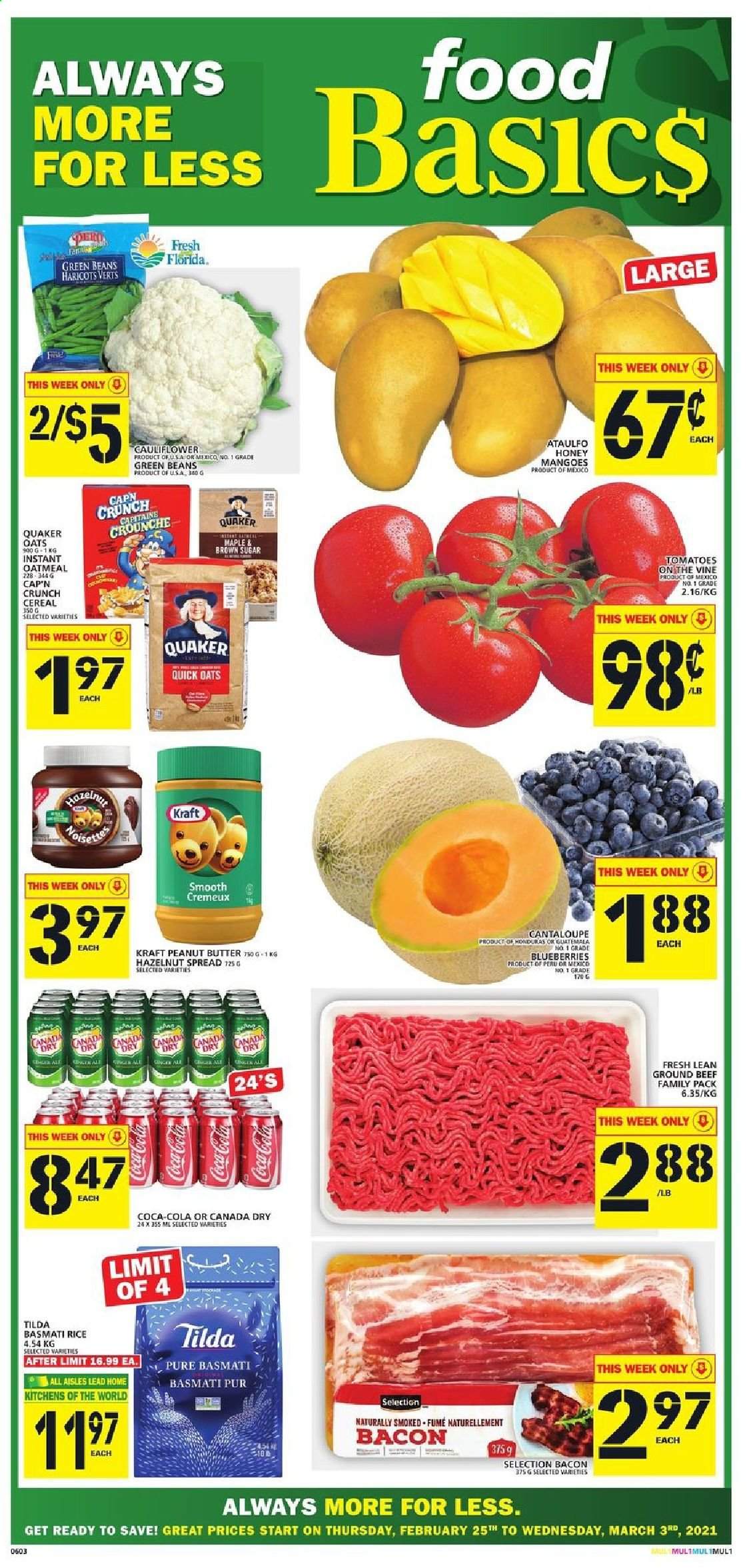 Food Basics flyer - February 25, 2021 - March 03, 2021. Page 1