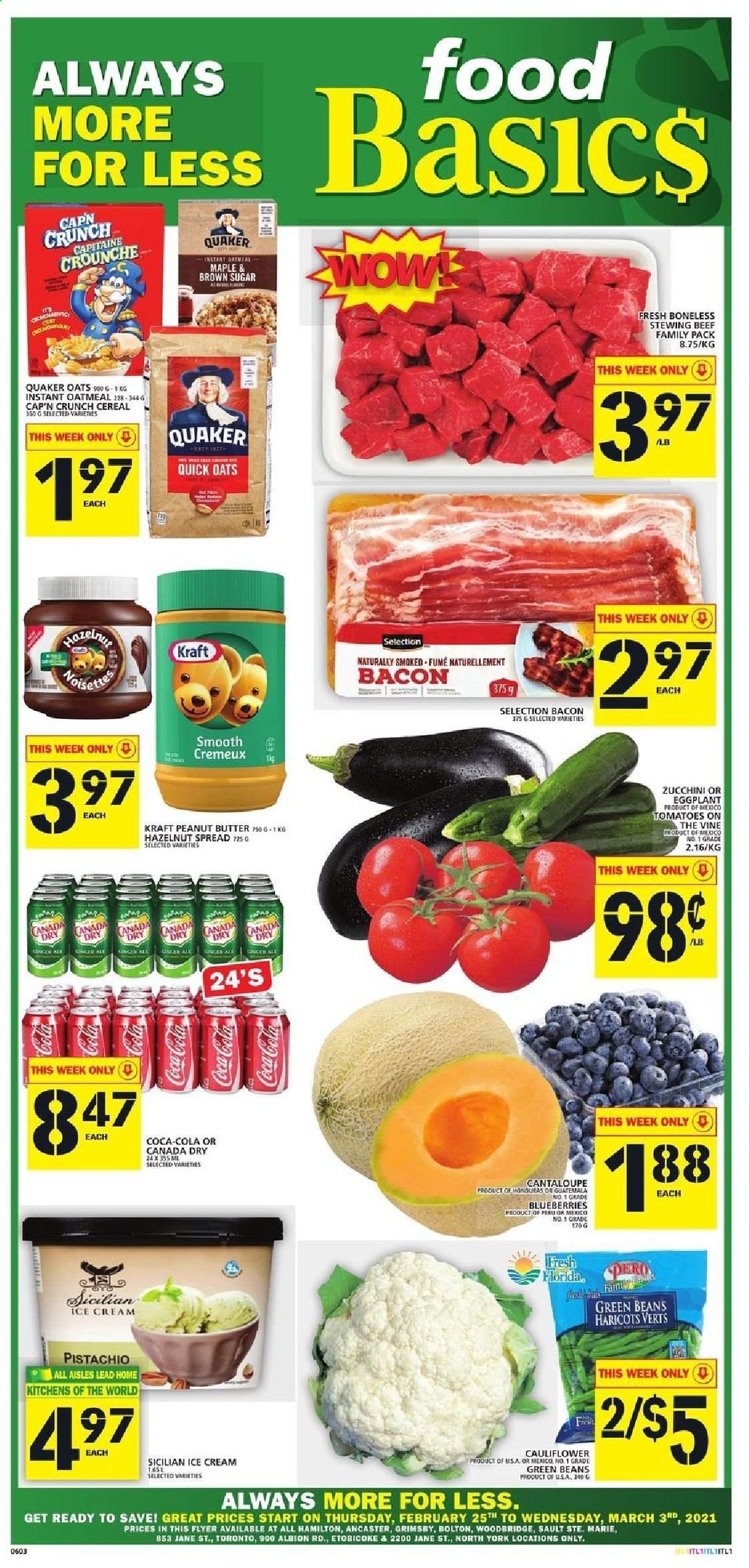 Food Basics flyer - February 25, 2021 - March 03, 2021. Page 1